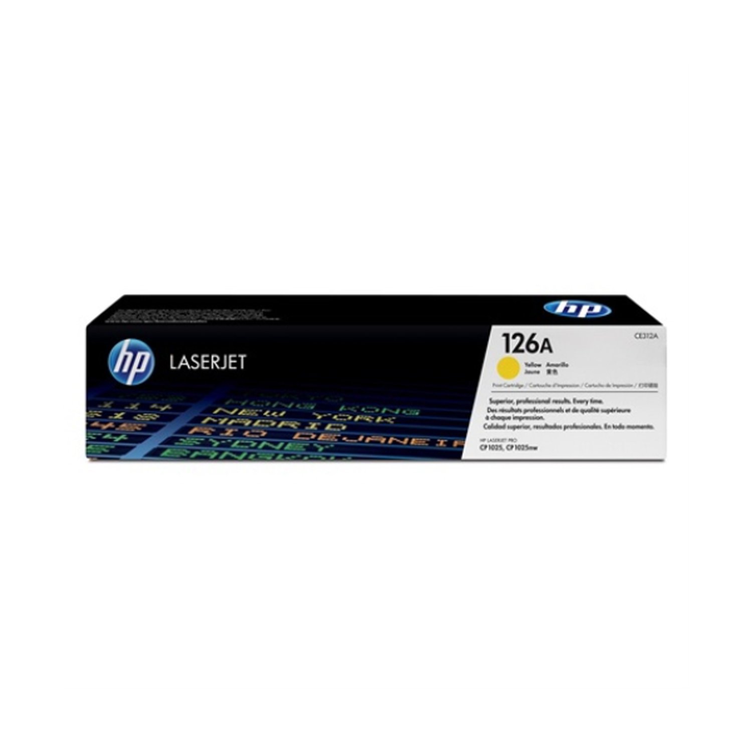 HP TONER AMARILLO 126A 1.000 PAG. LASERJET PRO/100 CP/1025NW/1025/1020/M175