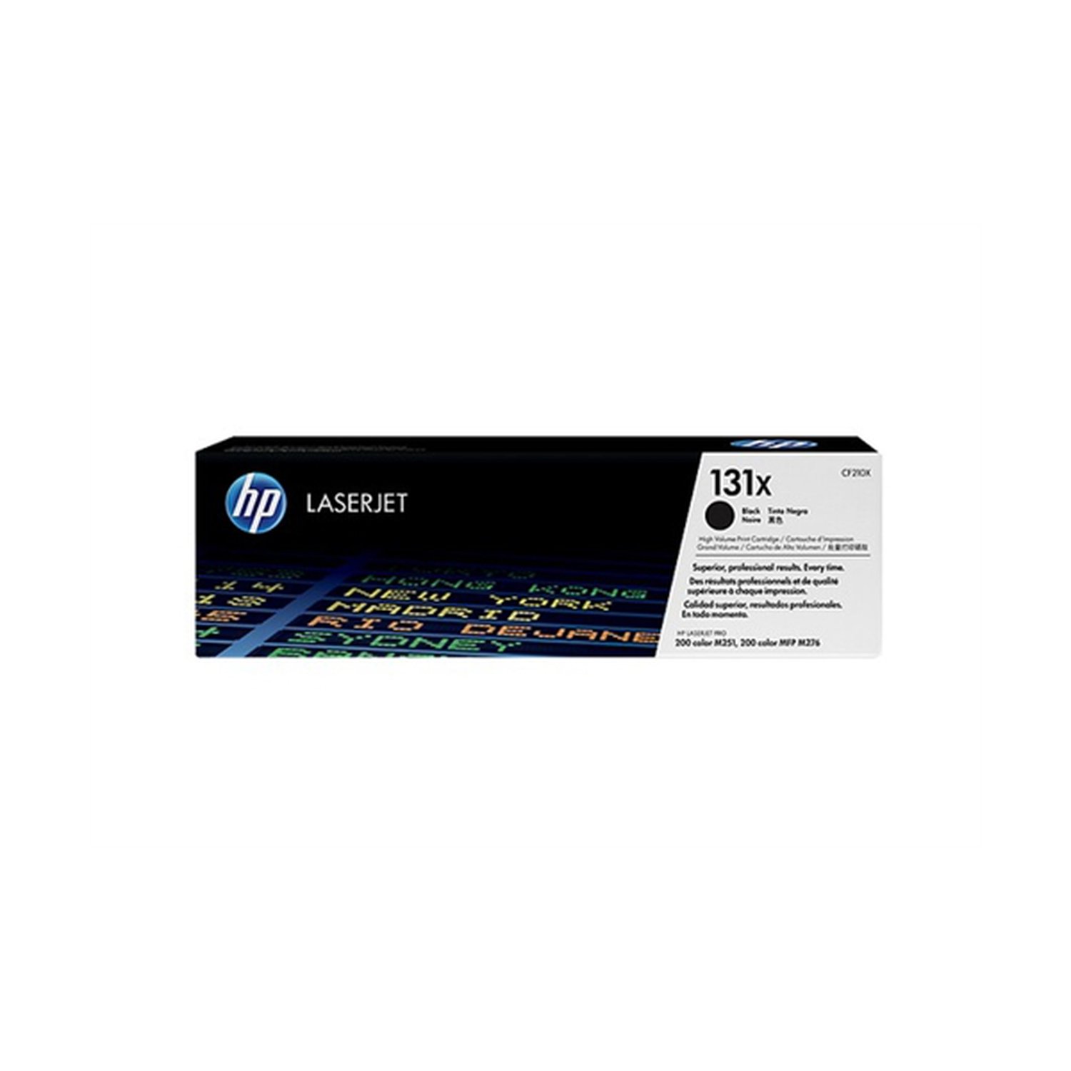 HP TONER NEGRO 131X 2.400 PAG. LASERJET PRO 200 COLOR/M251 COLOR/MFP M276 SERIES