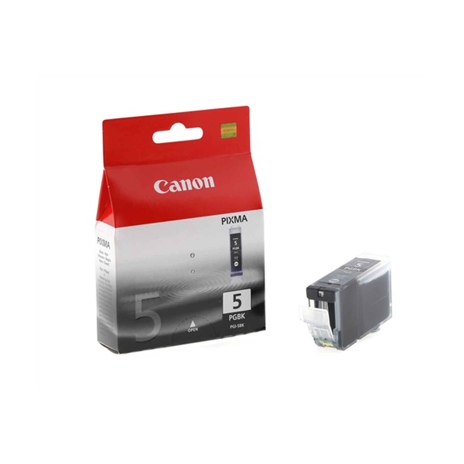 CANON CARTUCHO NEGRO PGI5BK IX/4000/5000 IP/4200/4500/5200/5200R/3300/4300/5300/6600D/6700D MP/500/800/830/530/600/810/510/610/520/150 MX/700/850