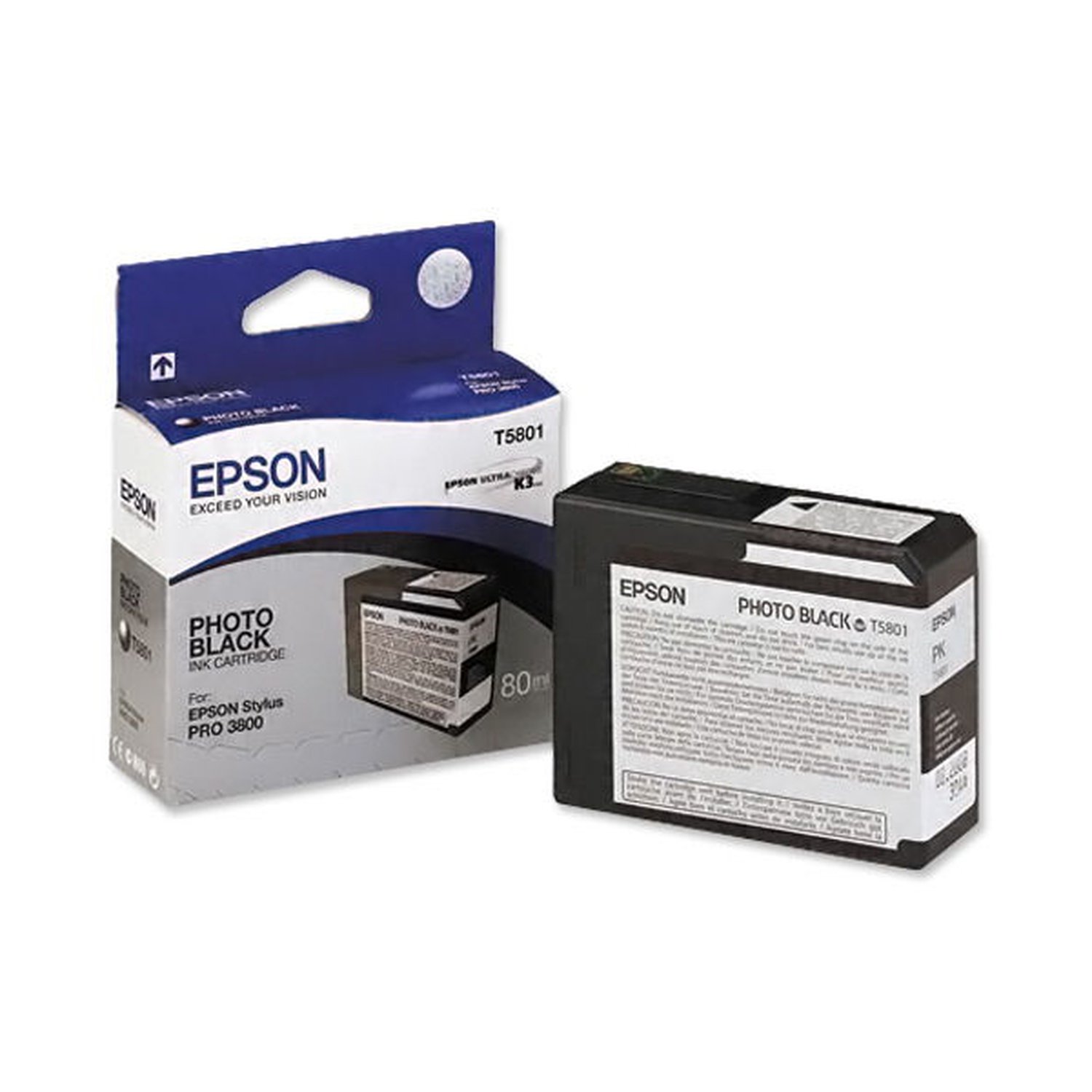 EPSON CARTUCHO NEGRO FOTO 80ML STYLUS PRO/3800/3880