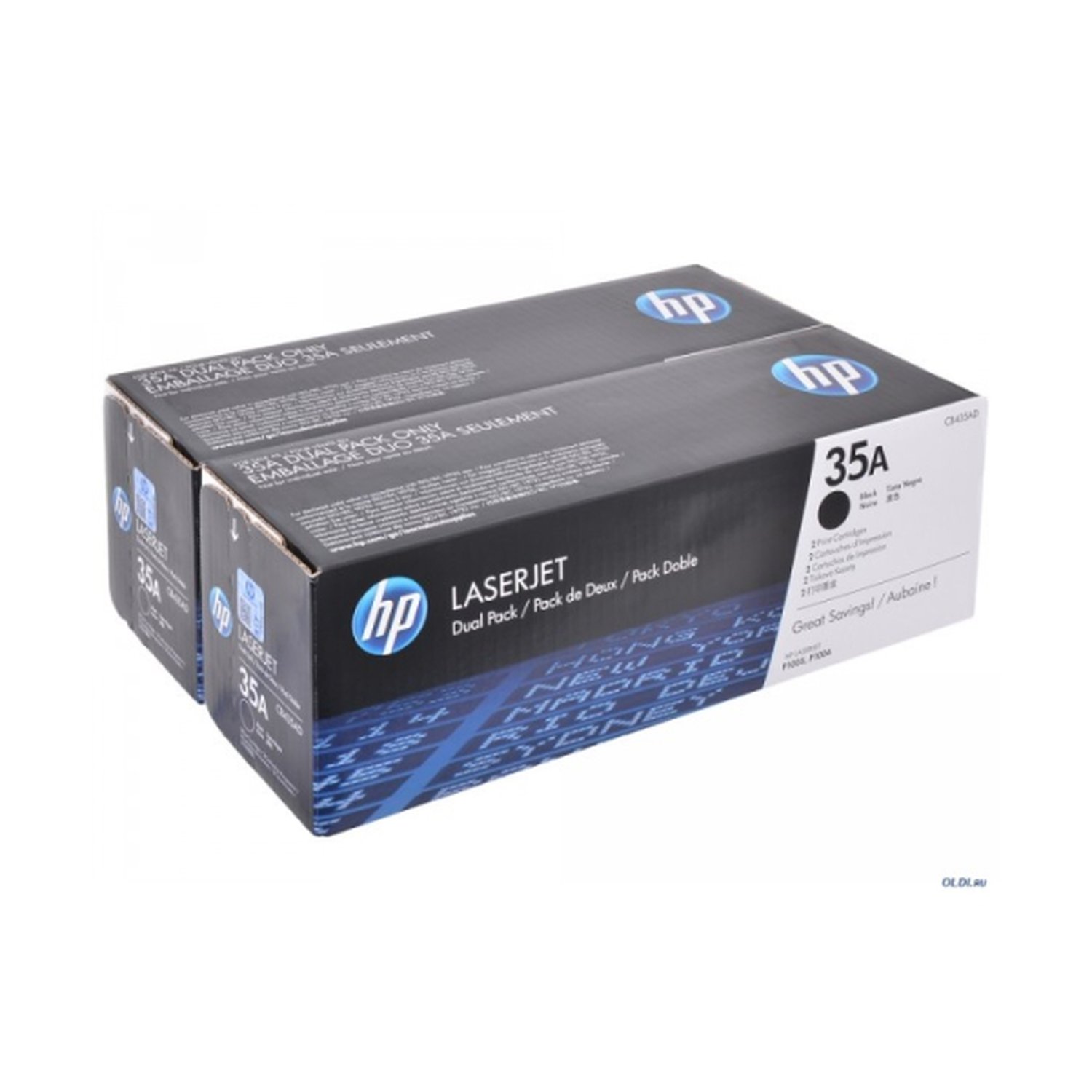 HP TONER NEGRO 1.500 PAG. PACK 2 LASERJET P/1005/1006/1007/1009