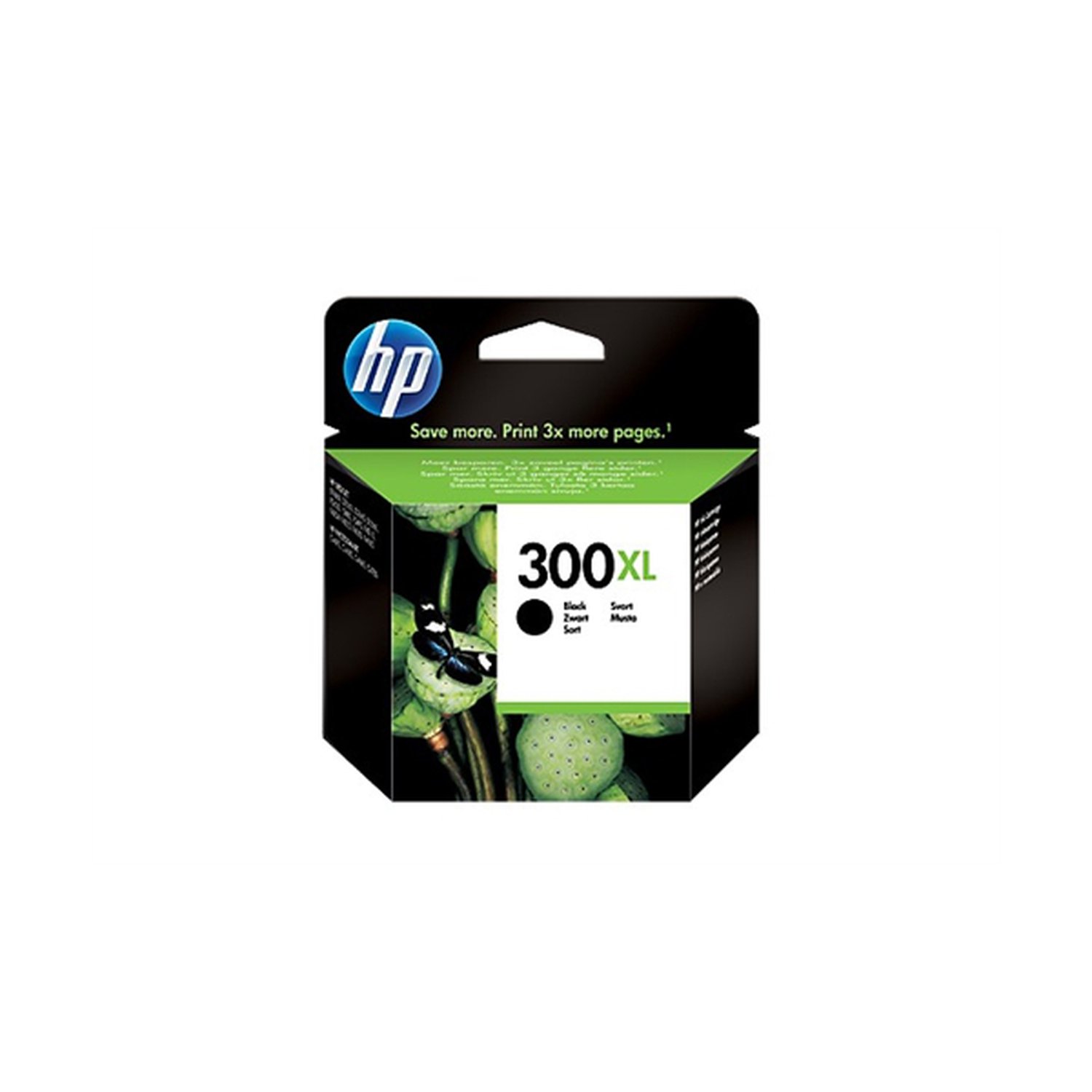 HP CARTUCHO NEGRO Nº300XL 600 PAG. DESKJET/SERIE D1600/D2560/2600/SERIE D5500/SERIE F2400/F2480/F4280/F4210/F4272/F4500/F4580 D/5560 PHOTOSMART/SERIE C4700/C4780 SERIE ENVY/100