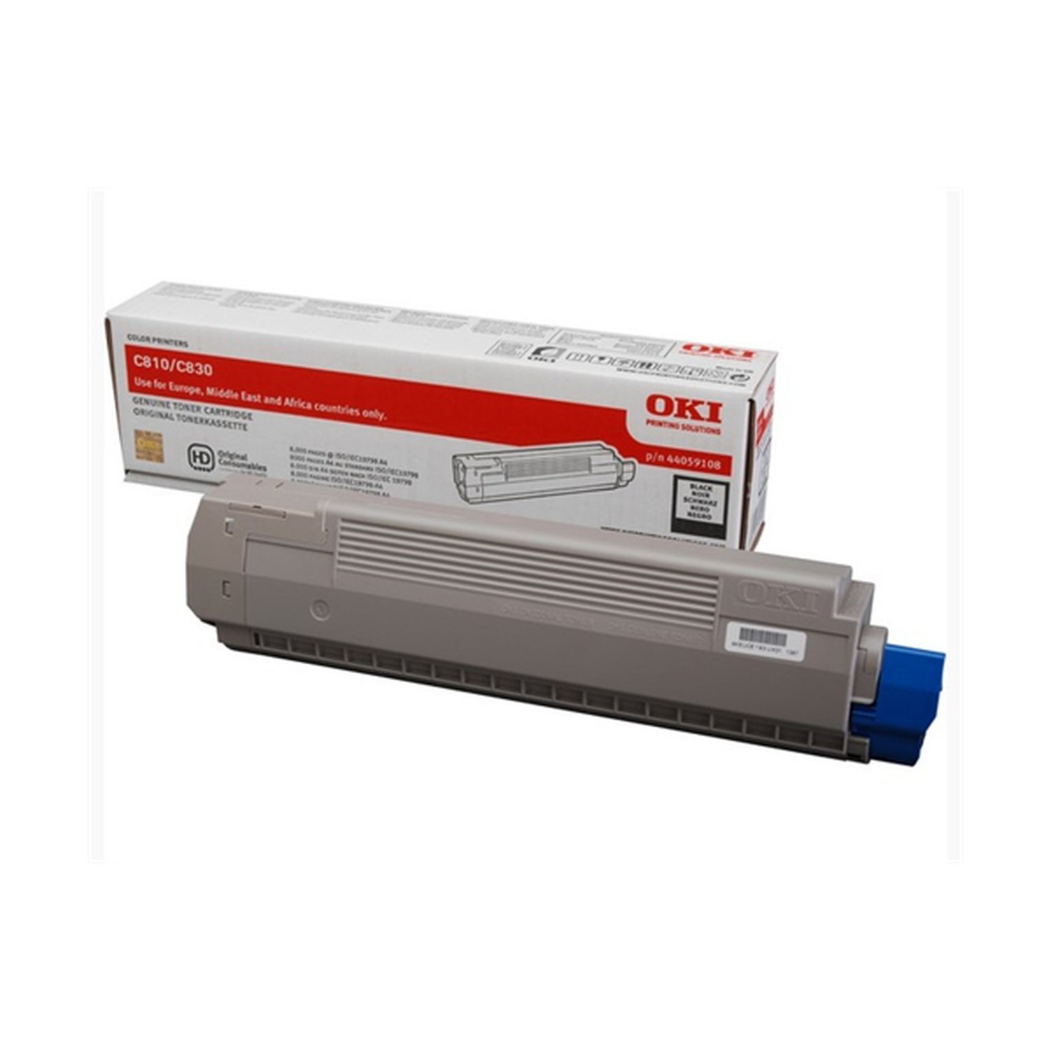 OKI TONER C810 / C830 - 8.000 PAG. NEGRO