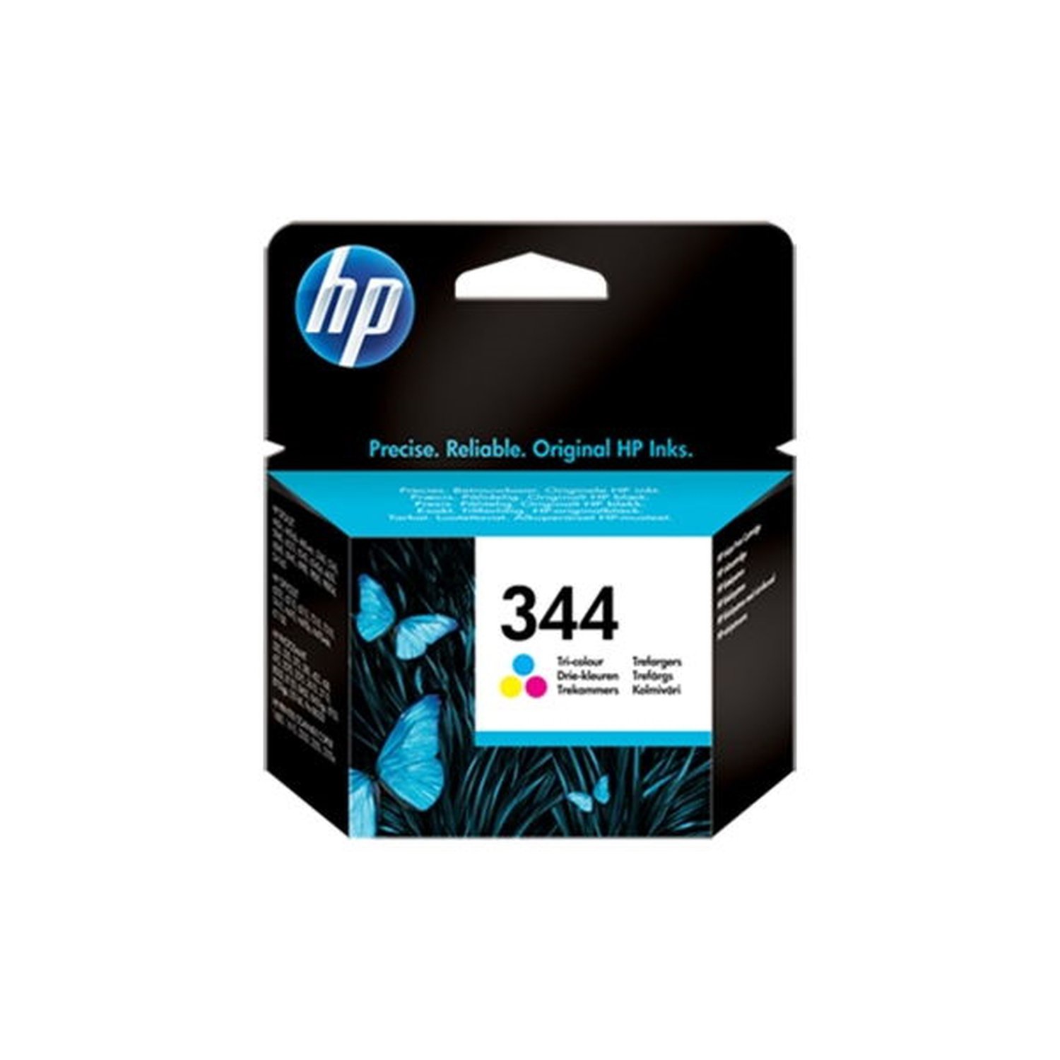 HP CARTUCHO TRICOLOR Nº344 14ML DESKJET/6540/6620/5740/5745/5940/6840/6540D/9800/6980/D4160/SERIE 460 PHOTOSMART/470/2575/325/370/375/2710/8050/8051/8450/3851/475/2610/2570/B8350/D5145/D5155/D5160