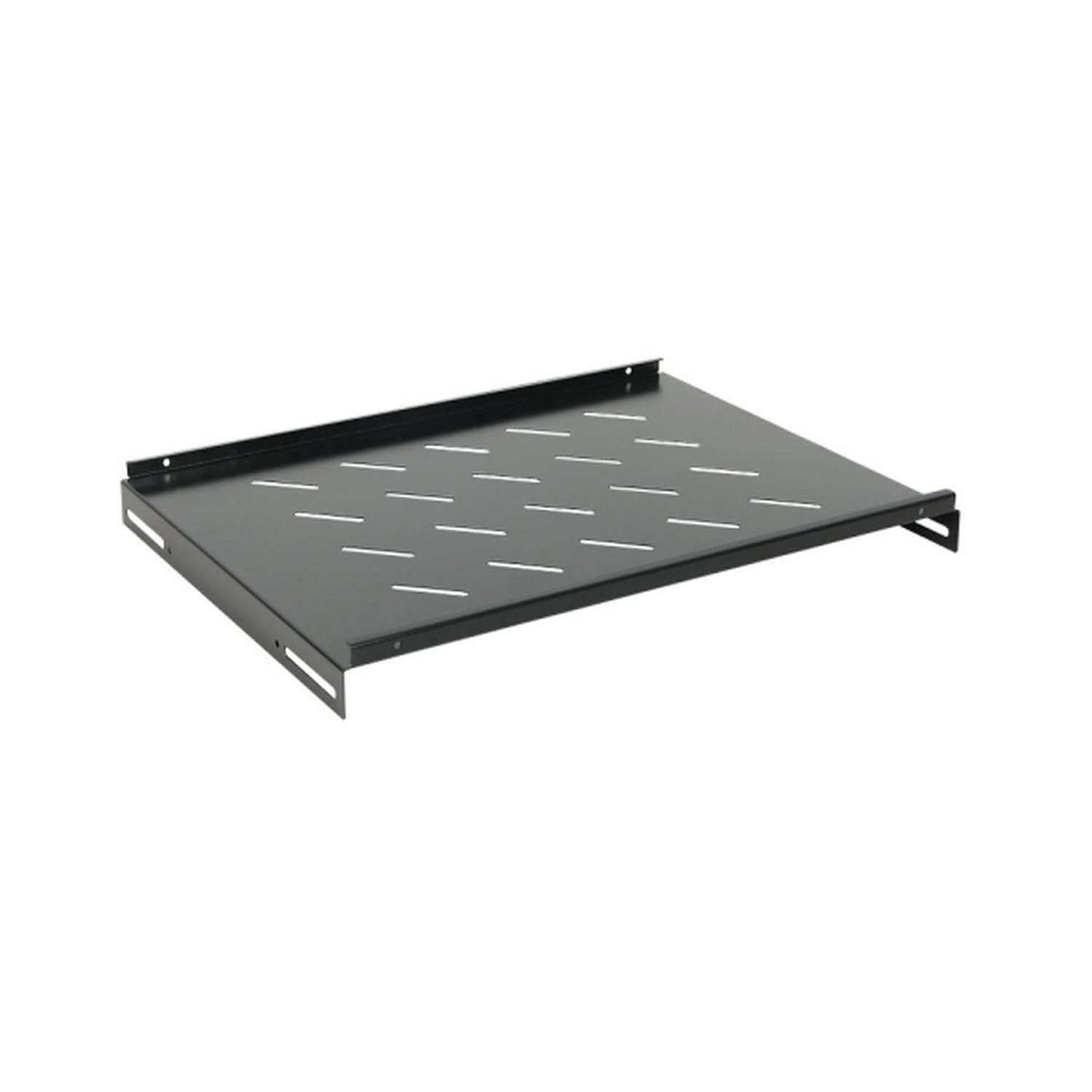 Phasak - Bandeja fija 1U para rack 1000mm exterior de fondo - negra