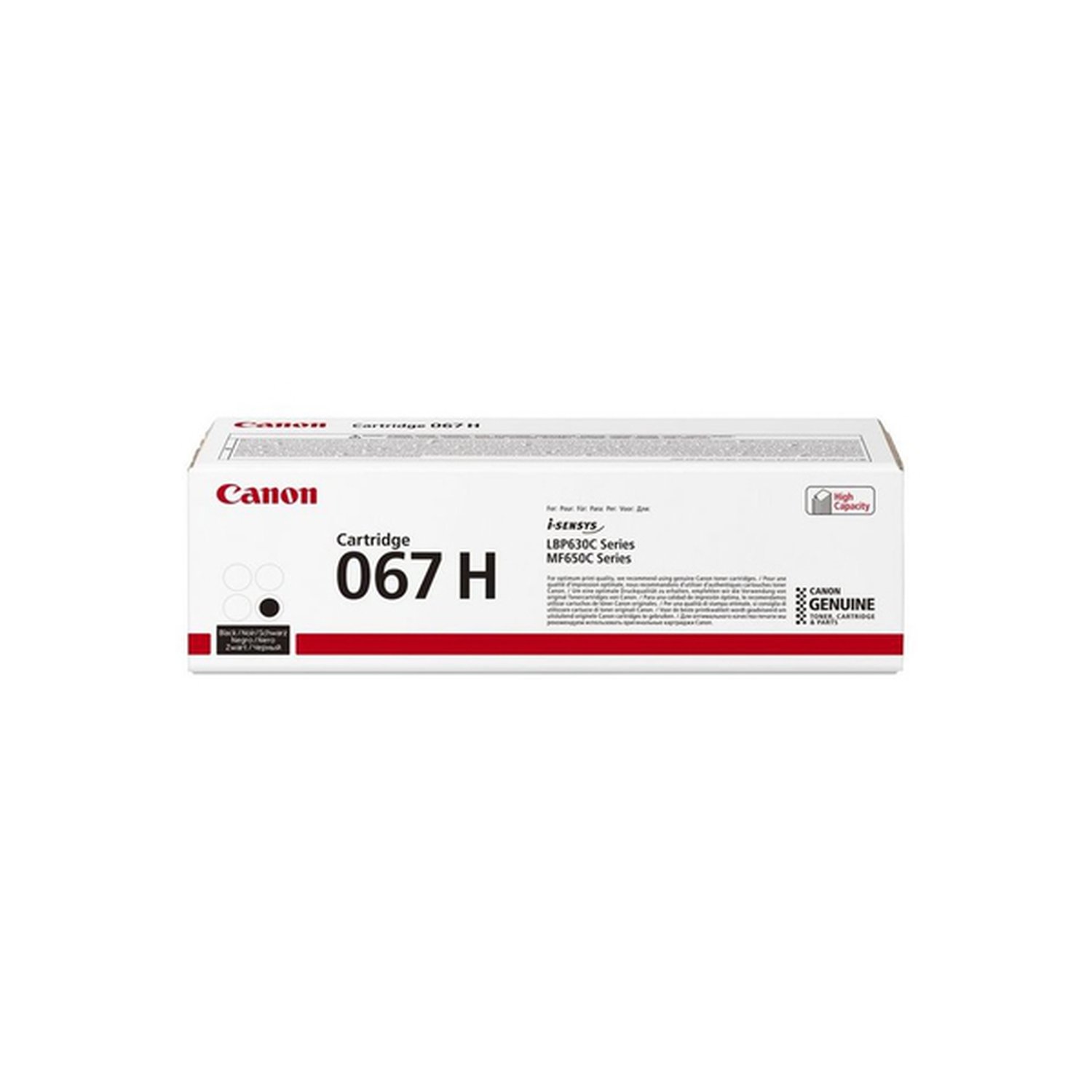 Cartucho toner canon 067h negro