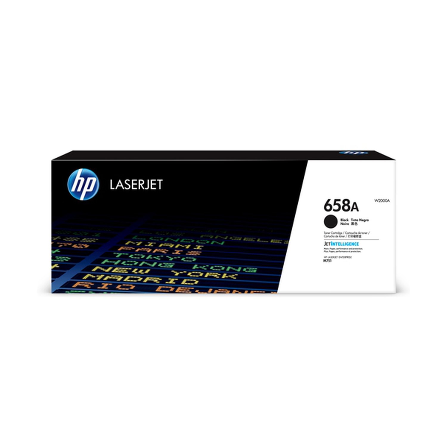 HP Toner LaserJet Enterprise M751 Toner Negro 658A