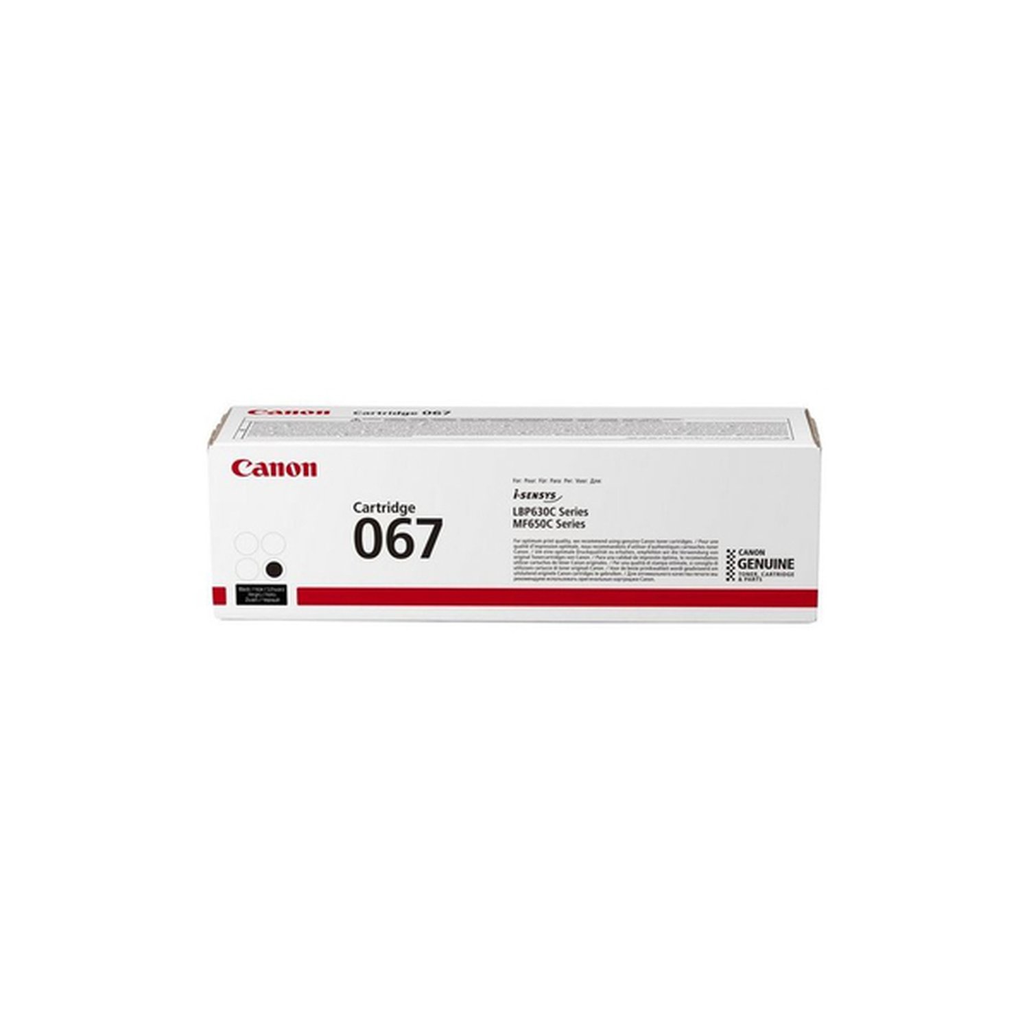 Cartucho toner canon 067 negro
