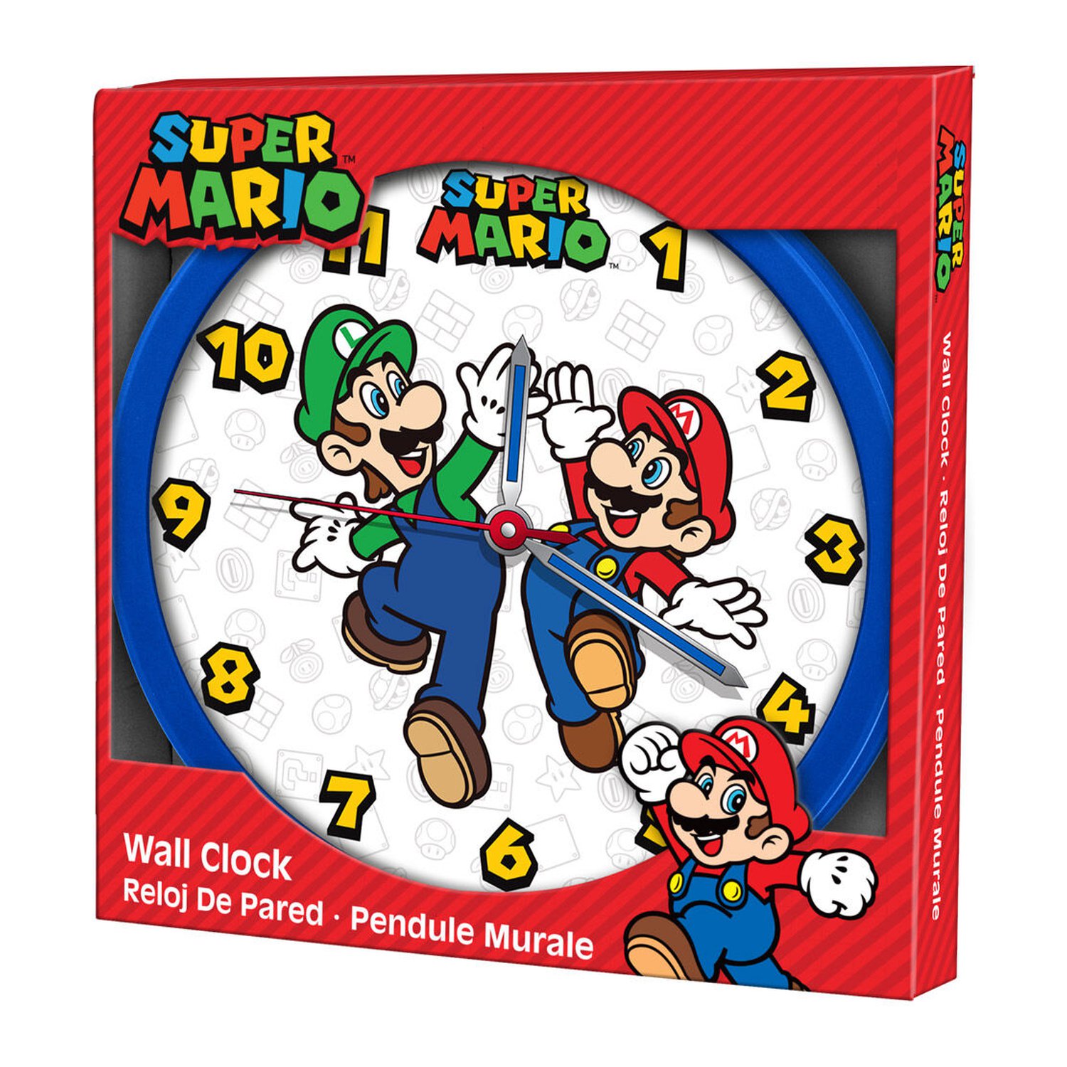 Reloj pared Super Mario Bros