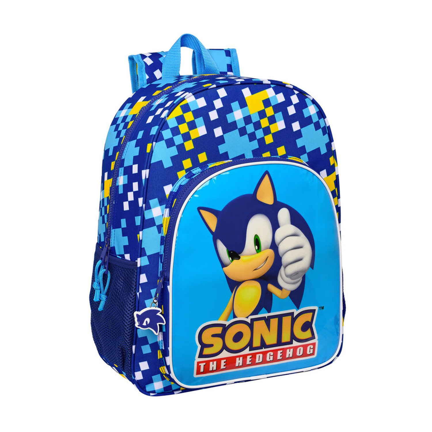 Mochila Speed Sonic The Hedgehog 42cm adaptable