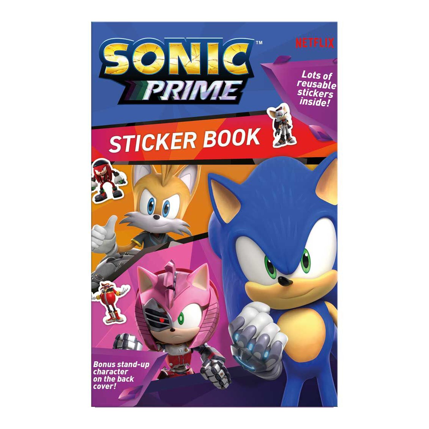 Set pegatinas Sonic Prime (24 Uds)