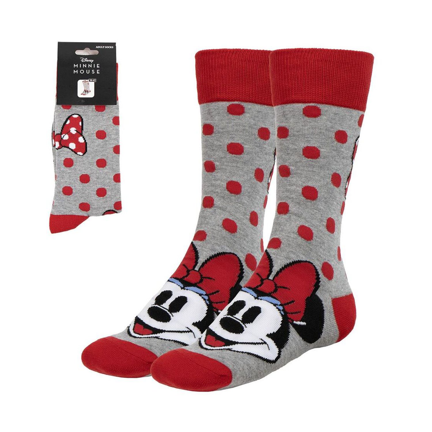 Calcetines Minnie Disney adulto (6 Uds)