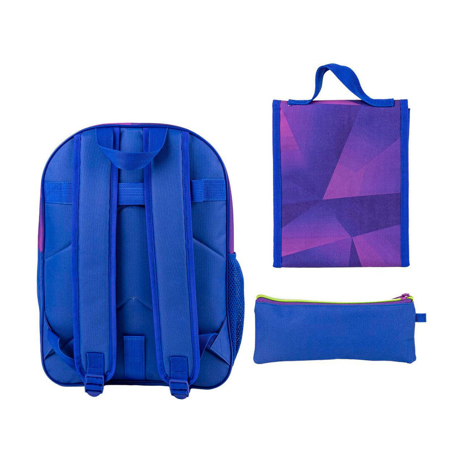 Mochila + portatodo + portamerienda Sonic Prime 42cm