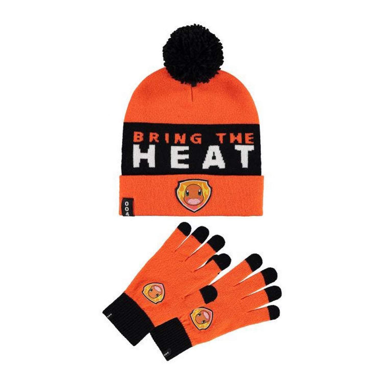 Set gorro y guantes Charmander Pokemon