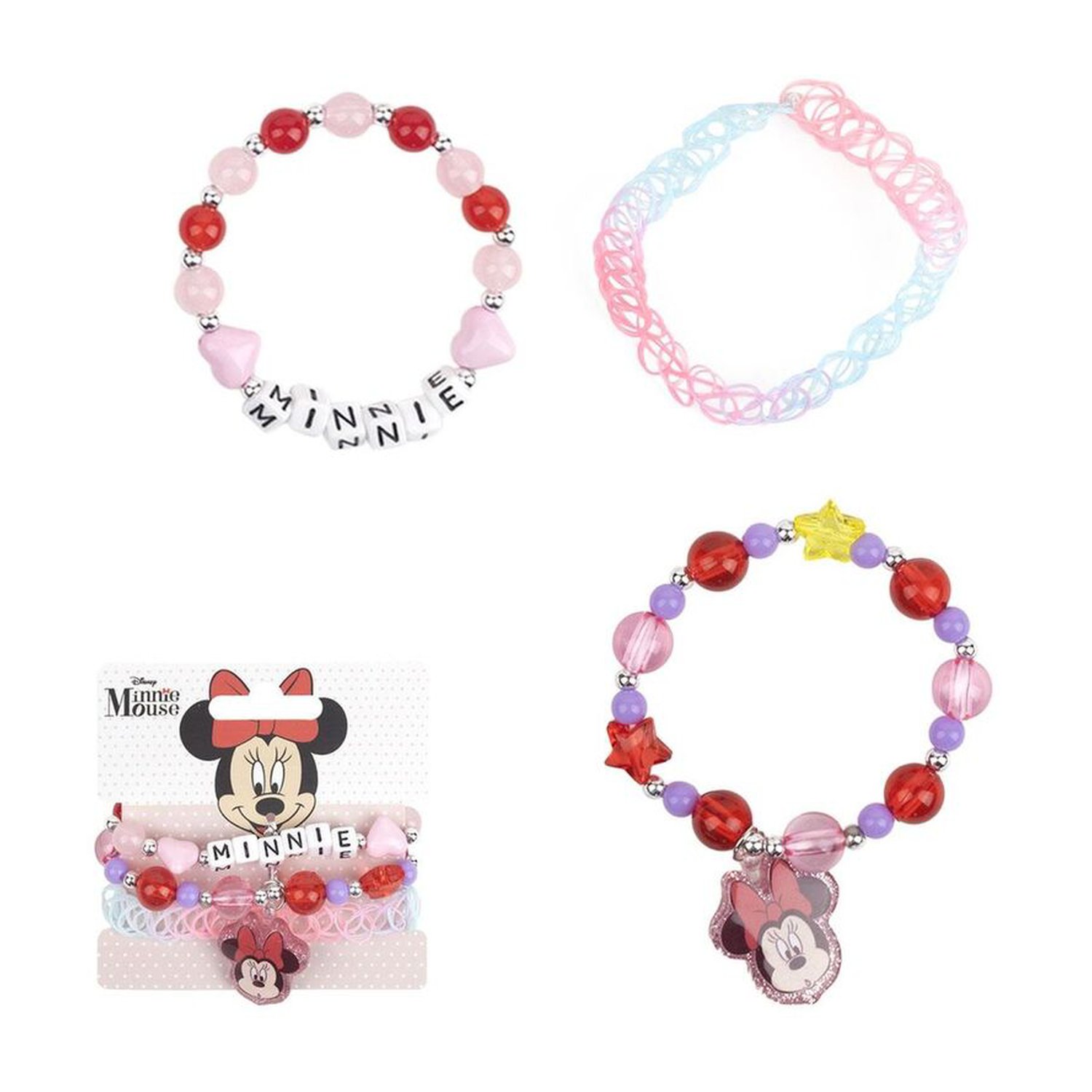 Blister bisuteria Minnie Disney (6 Uds)