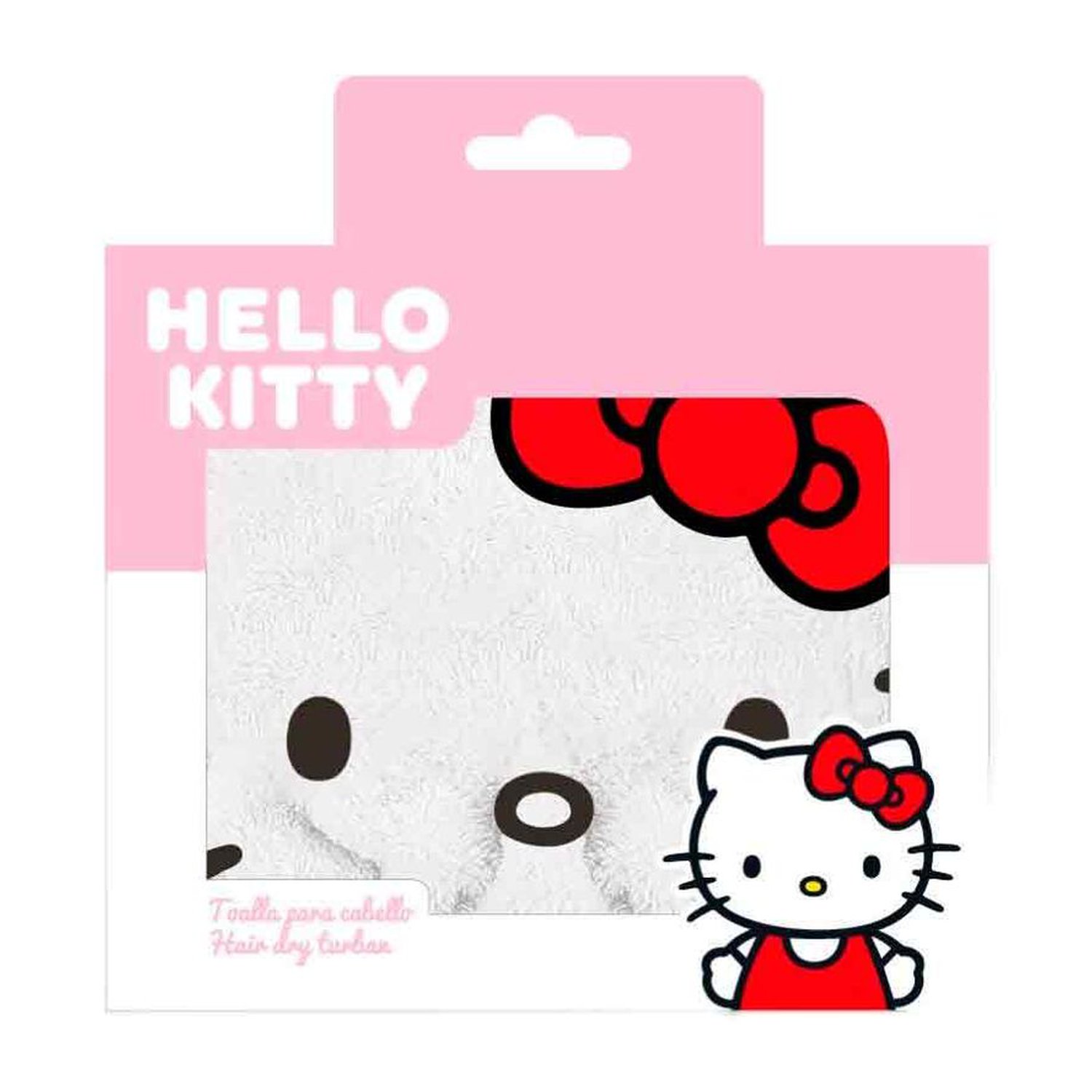 Toalla pelo Hello Kitty (6 Uds)