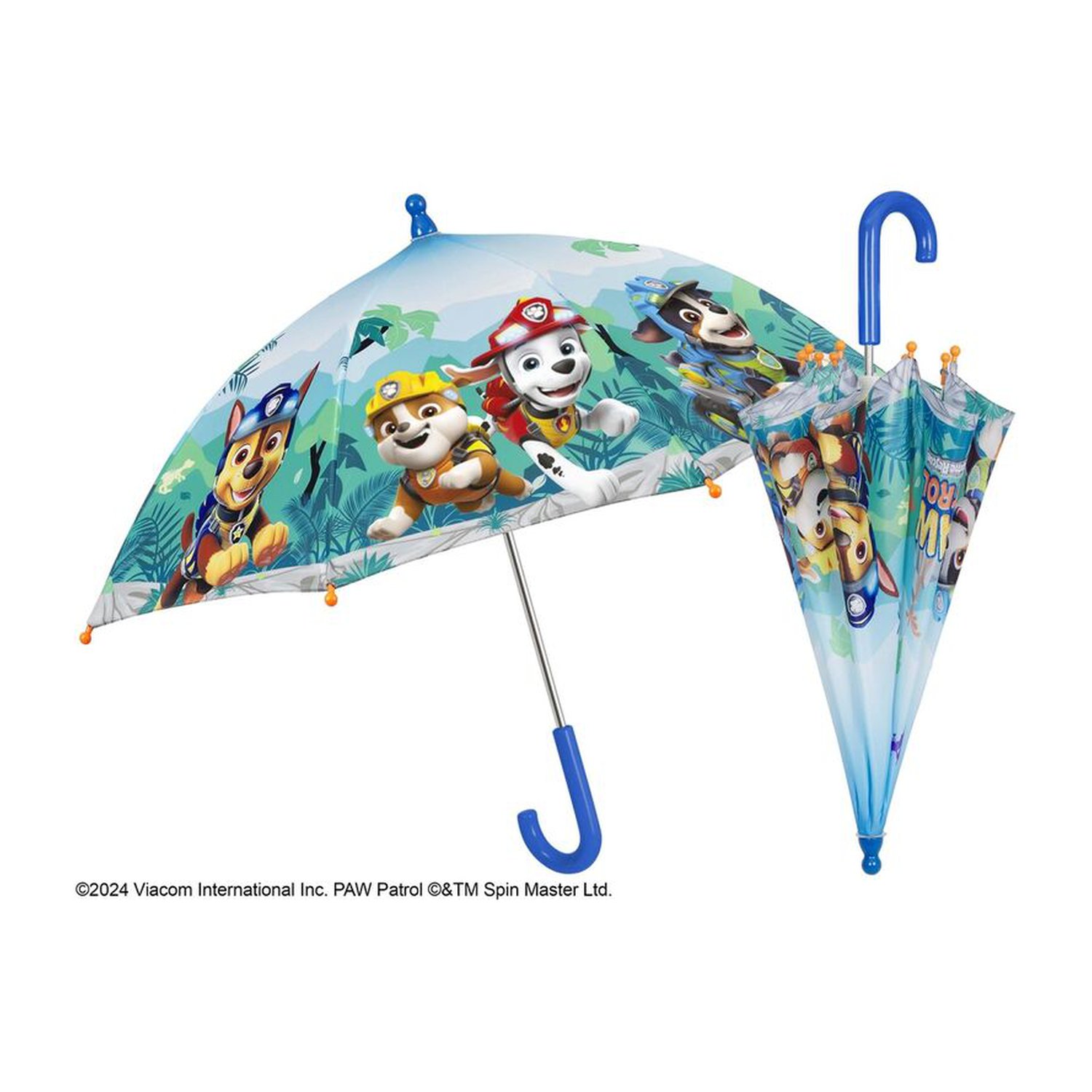 Paraguas manual Patrulla Canina Paw Patrol 38cm (6 Uds)