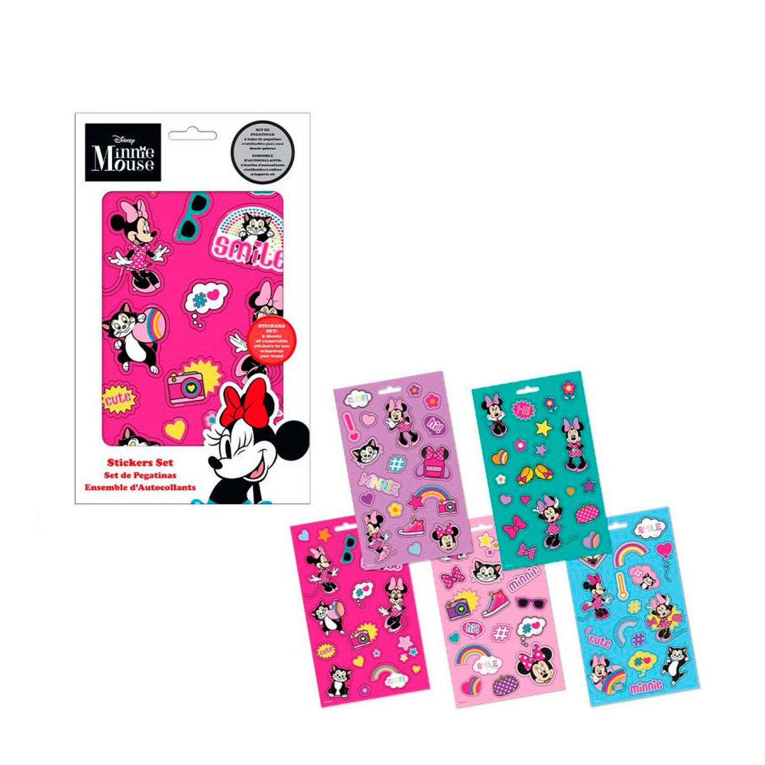 Set pegatinas Minnie Disney (24 Uds)