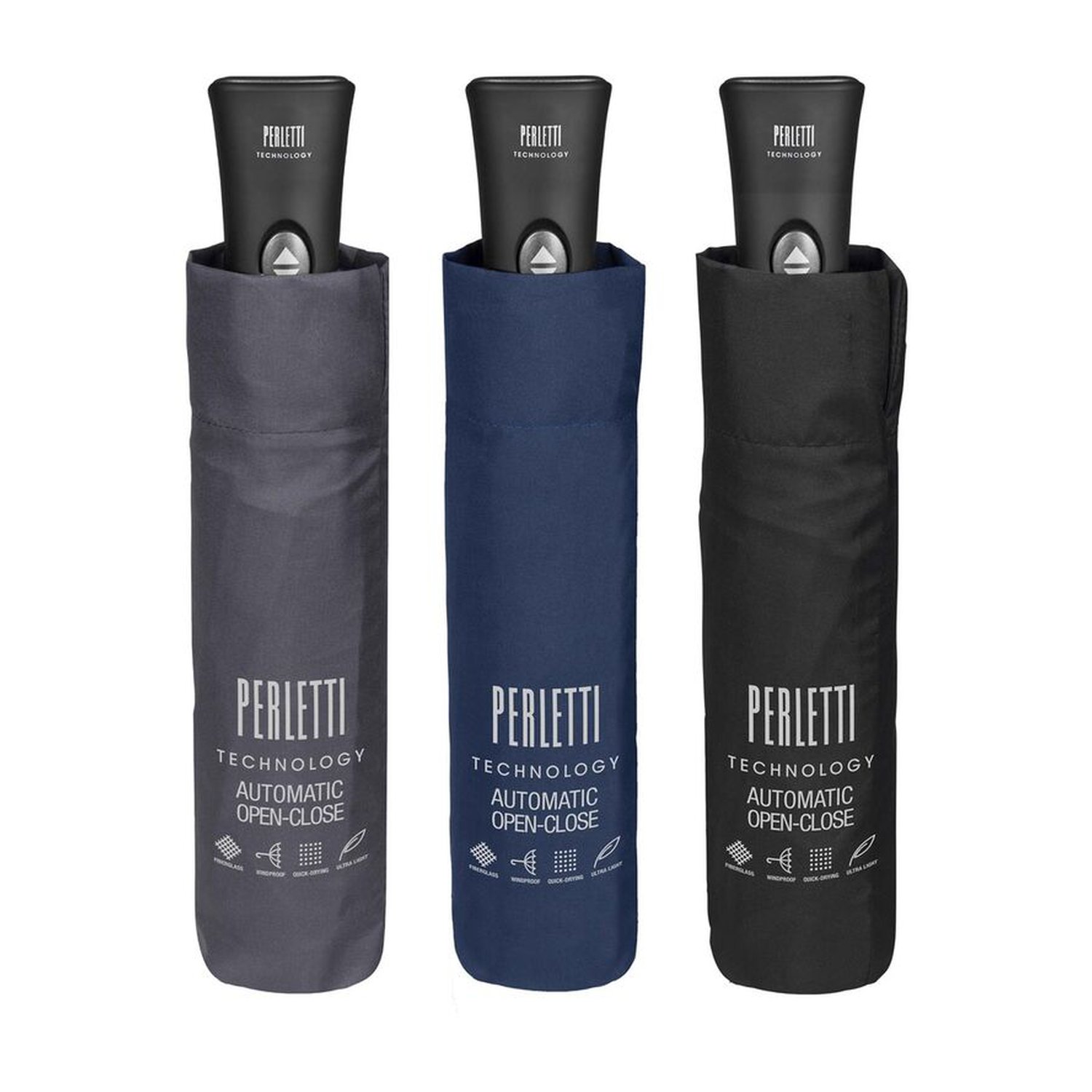 Paraguas plegable automatico colores 58cm surtido (6 Uds)