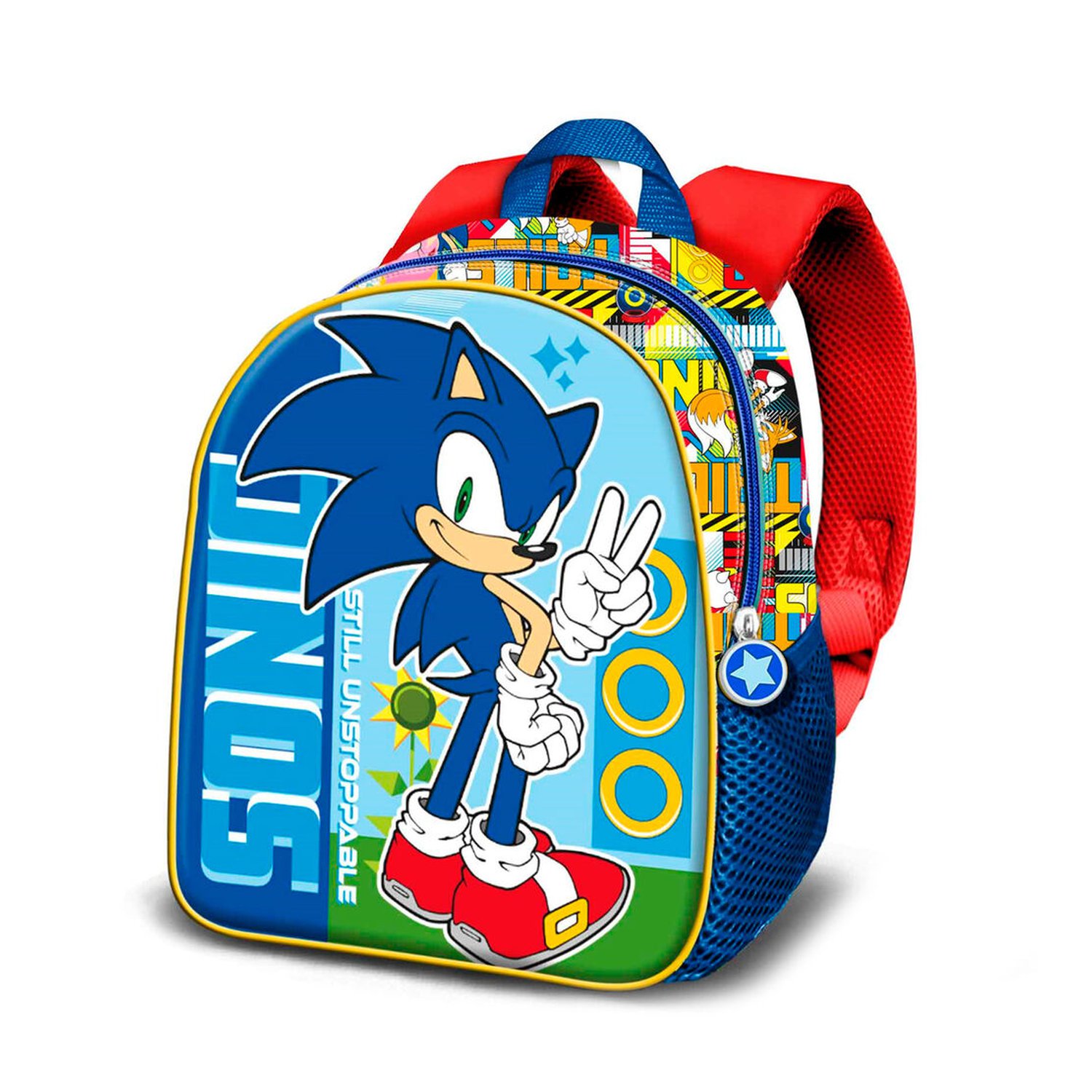 Mochila 3D Sonic The Hedgehog 31cm