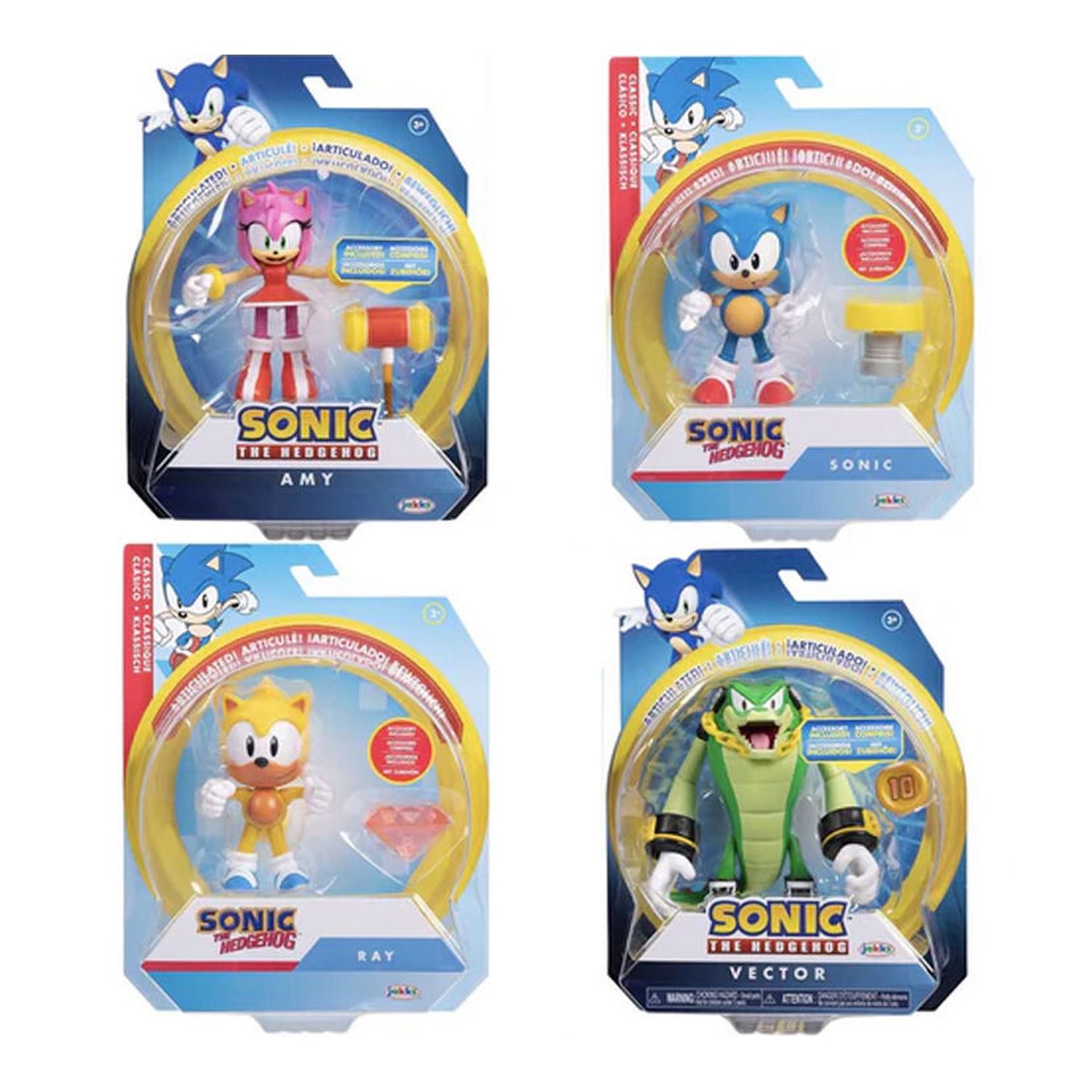 Figura serie 10 Sonic The Hedgehog 10cm surtido (6 Uds)
