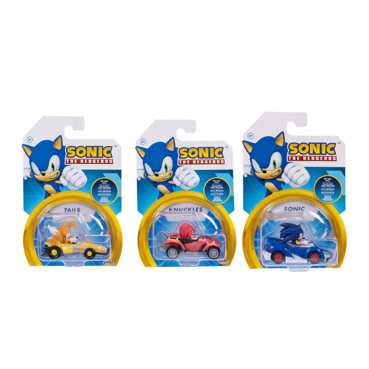 Figura vehiculo serie 6 Sonic the Hedgehog (4 Uds)