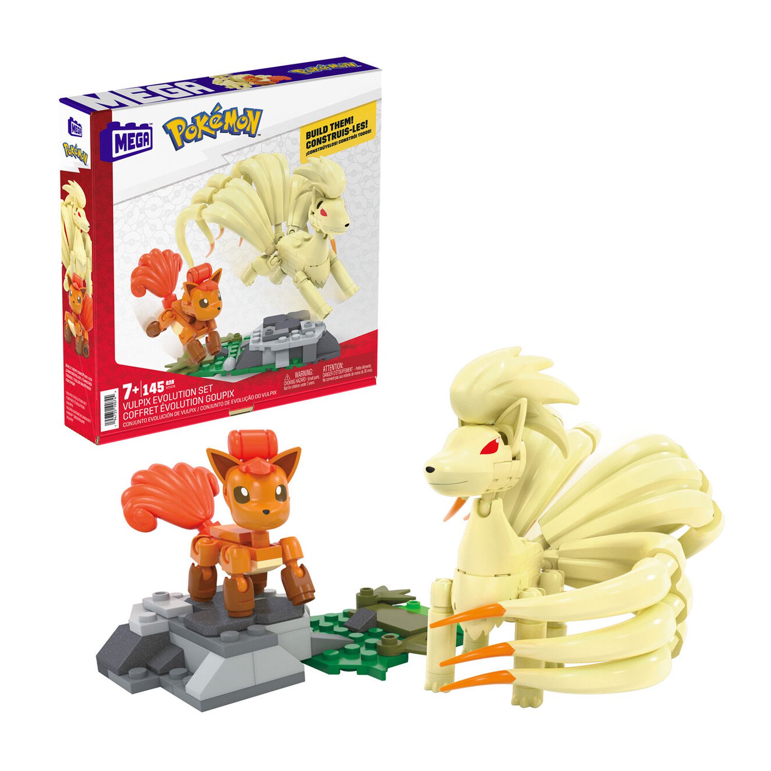 MEGA Construx Evolucion Vulpix Pokemon