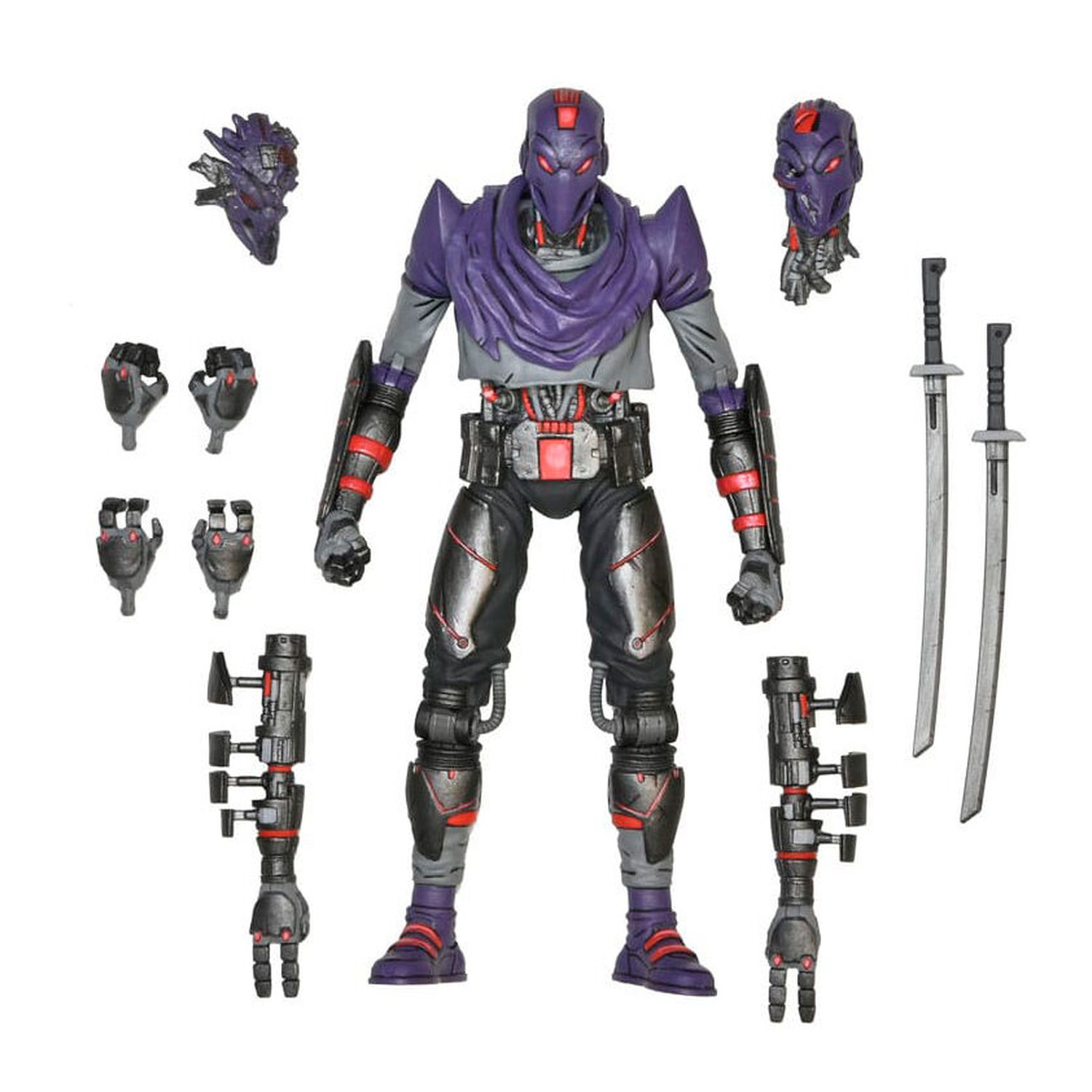 Figura Ultimate Foot Bot The Last Ronin Teenage Mutant Tortugas Ninja 18cm