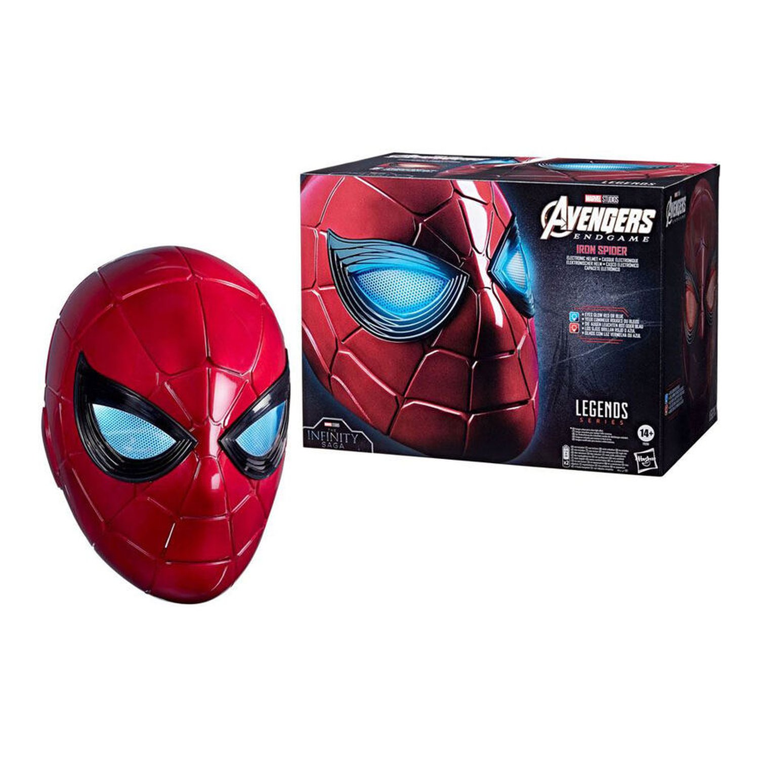 Replica Casco Spiderman Iron Spider Vengadores Avengers Marvel Legends