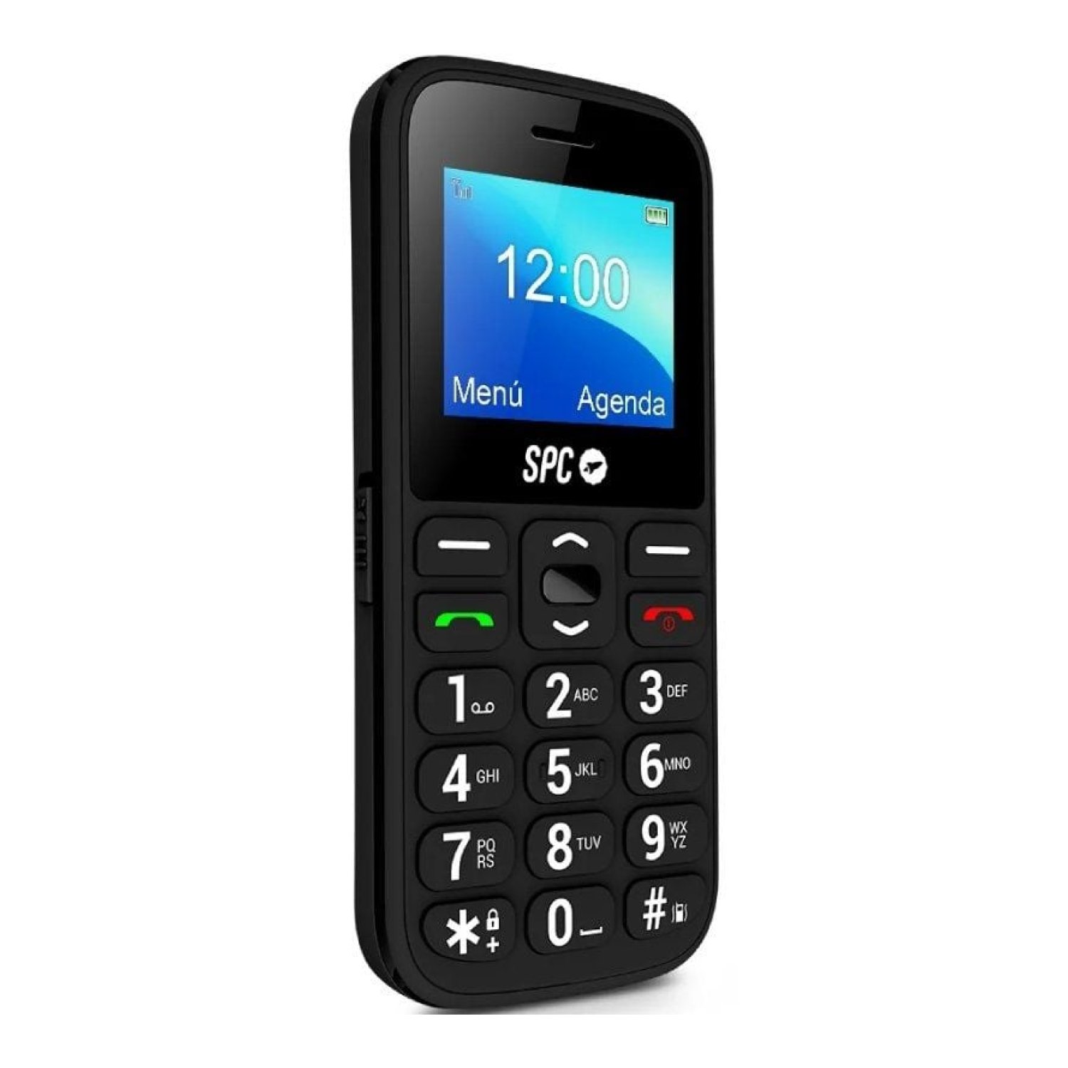 SPC Fortune 2 · Móvil 4G · Personas Mayores · Negro