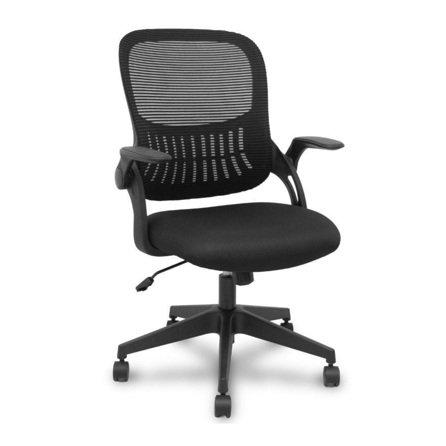 Piqueras y Crespo Opti544 · Silla de Oficina Ergonómica · Negra · Reposabrazos Ajustables