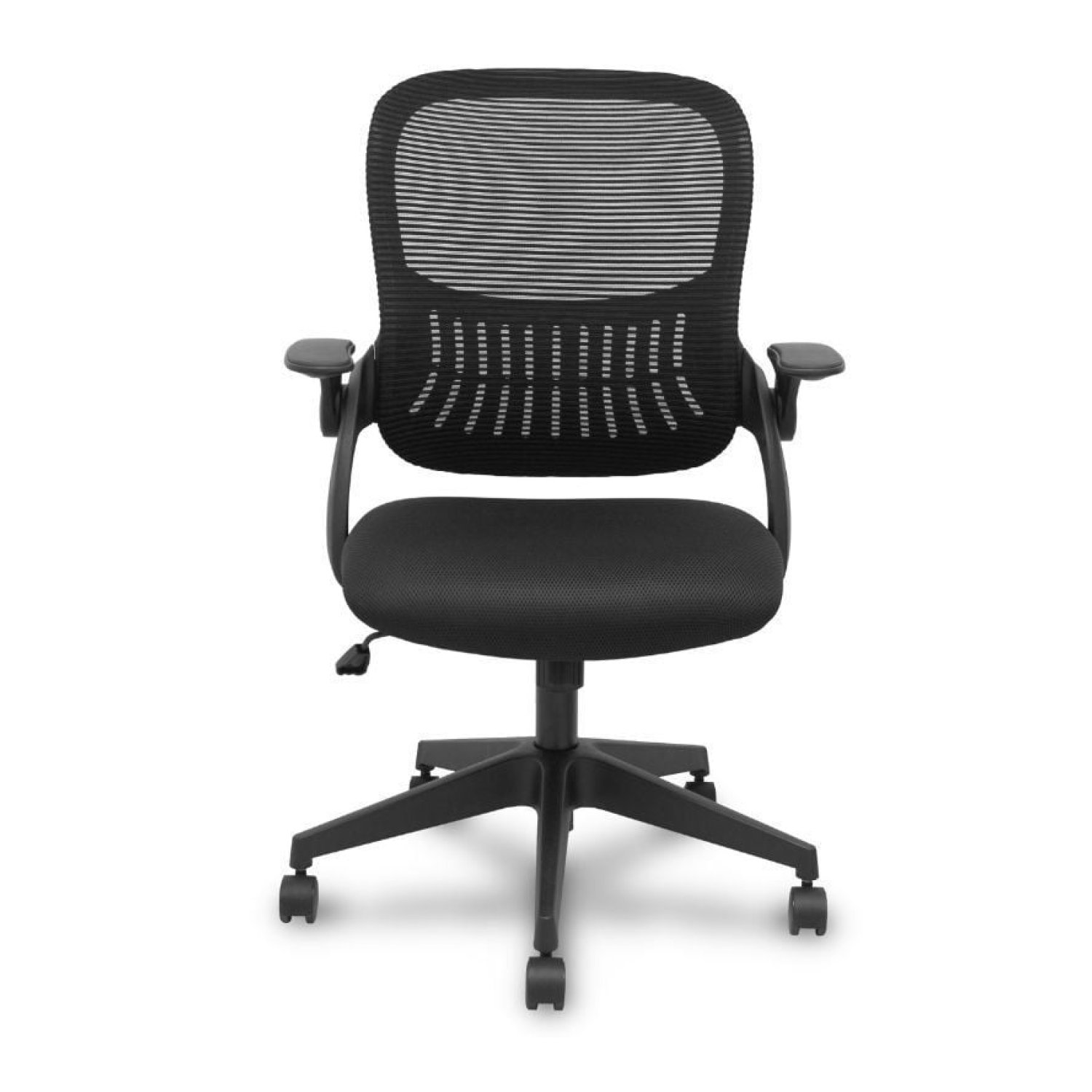 Piqueras y Crespo Opti544 · Silla de Oficina Ergonómica · Negra · Reposabrazos Ajustables