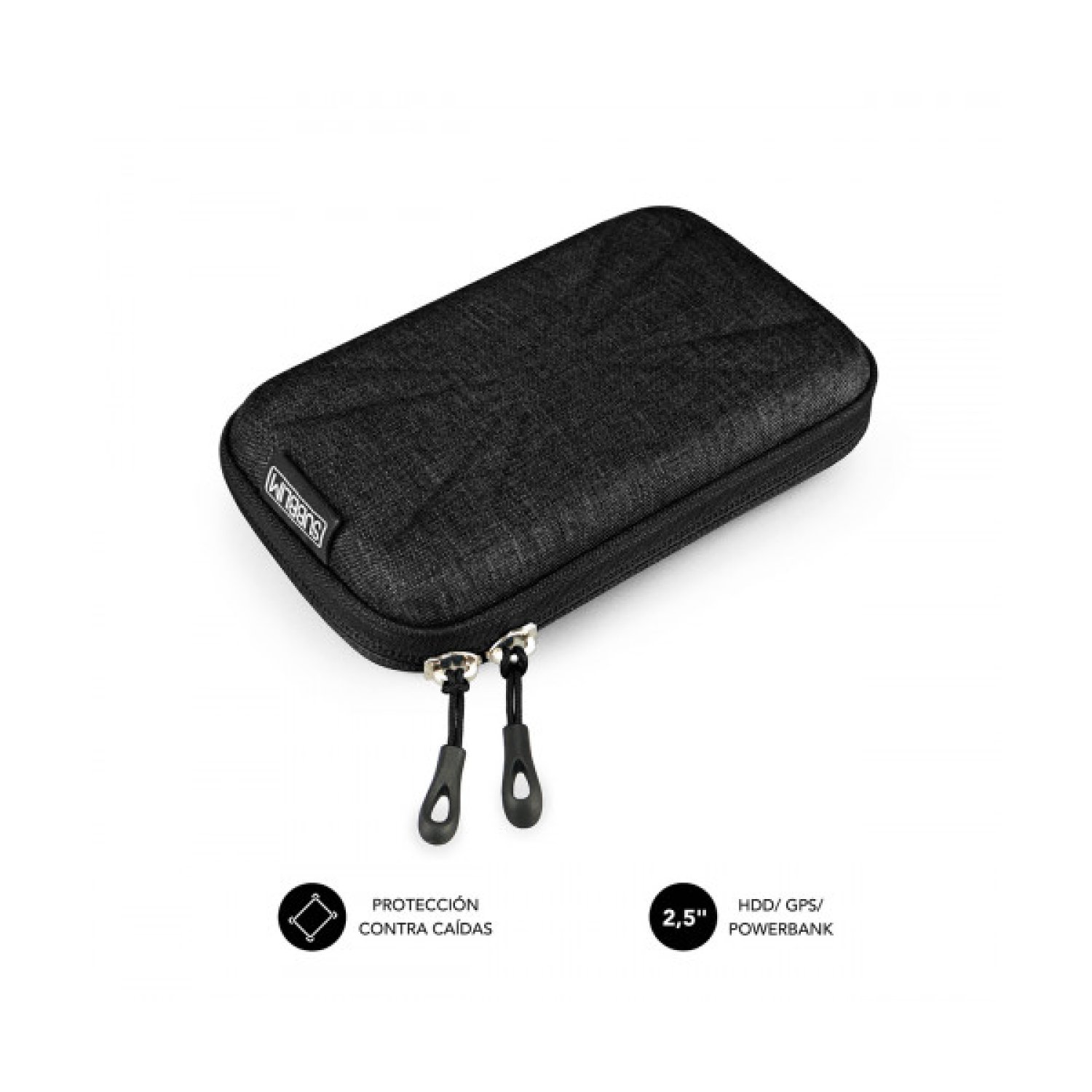 Subblim Funda HDD Business · 2,5" · Negra · Protección Disco Externo