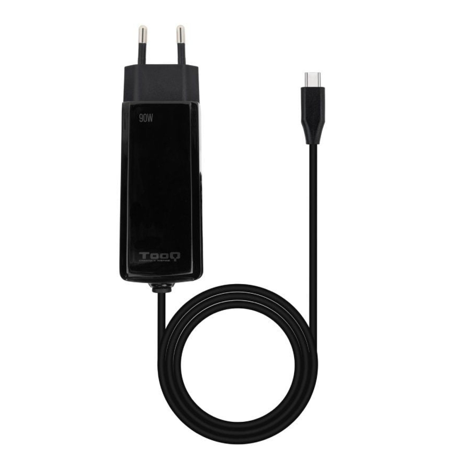 TOOQ Cargador GaN · 90W · USB Tipo-C · PD · 5-20V Automático
