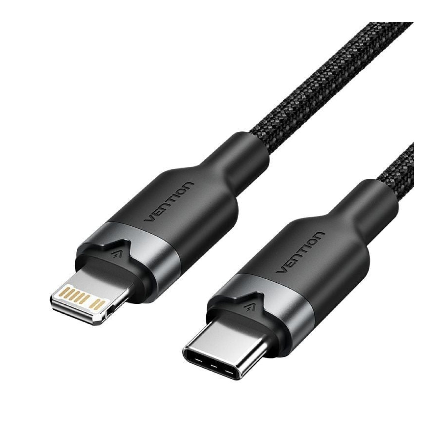 Vention Cable USB-C a Lightning · 2m · 27W · 480Mbps · Negro