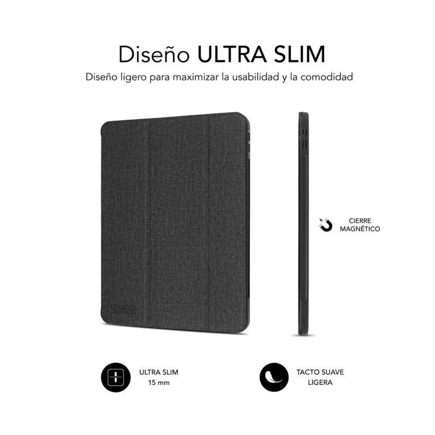Subblim Shock Case · iPad 10ª Generación 10,9" · Funda Protectora · Negra