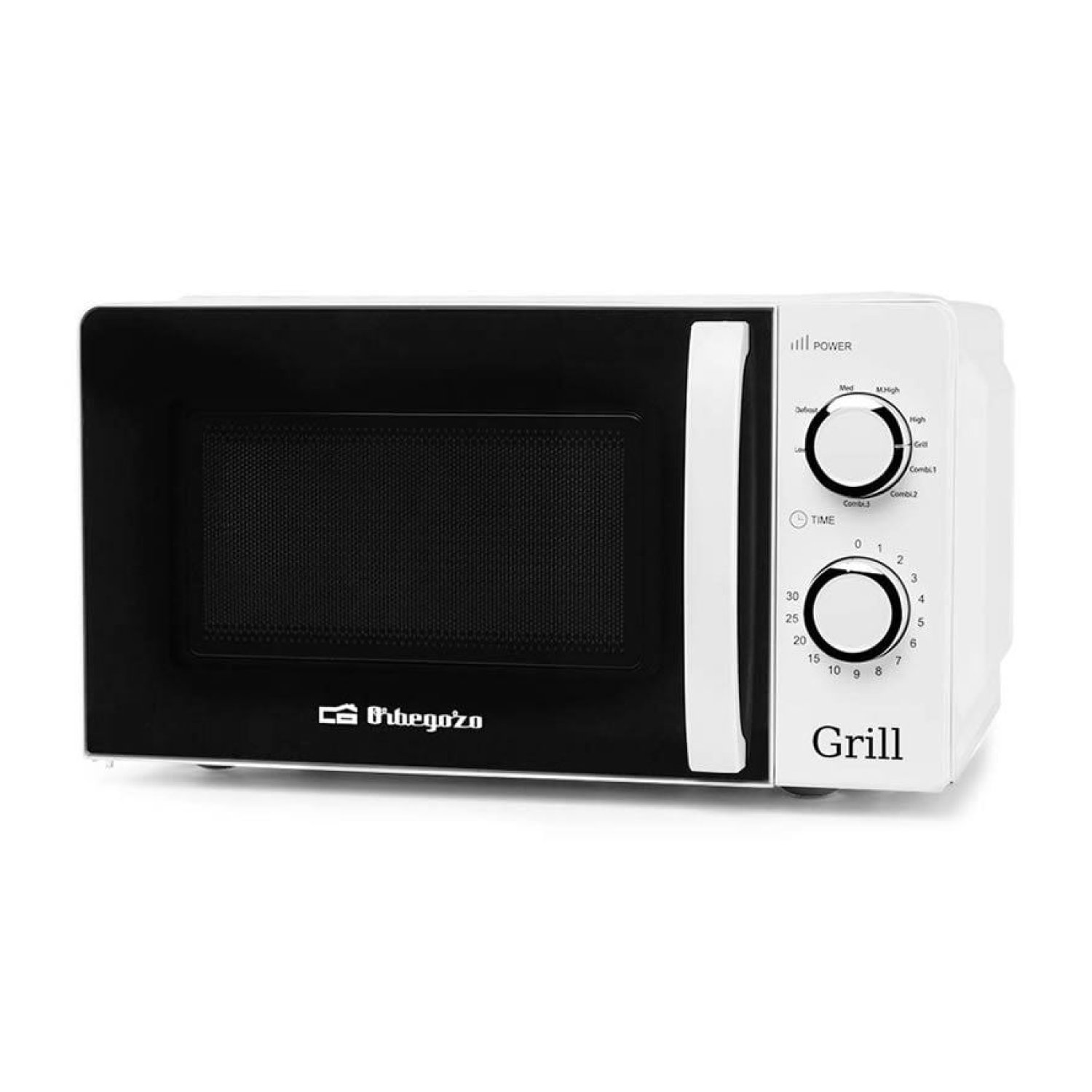 Orbegozo MIG 2130 · Microondas con Grill · 700W · 20L · Blanco