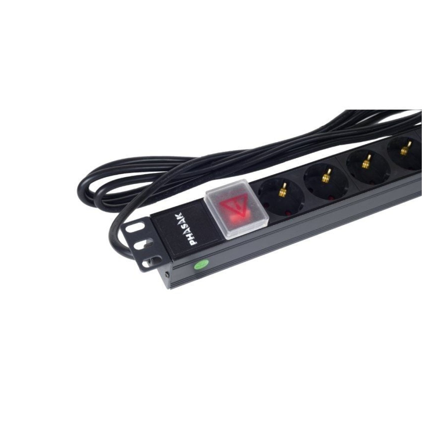 Phasak BNS 1520 · Regleta 8 Tomas · Cable 3m · Negro