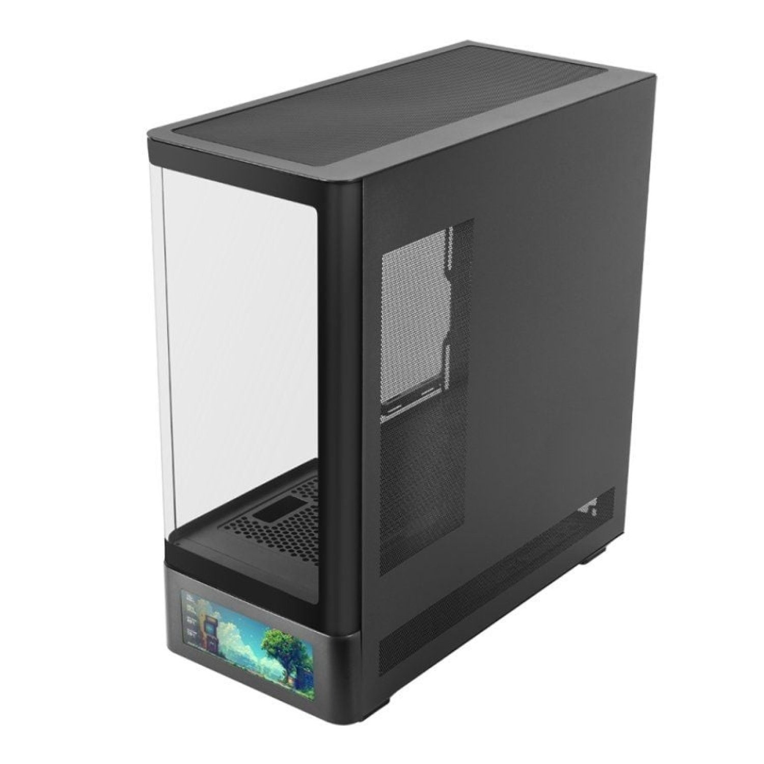 Caja Gaming Semitorre Mars Gaming MC-LCDPRO