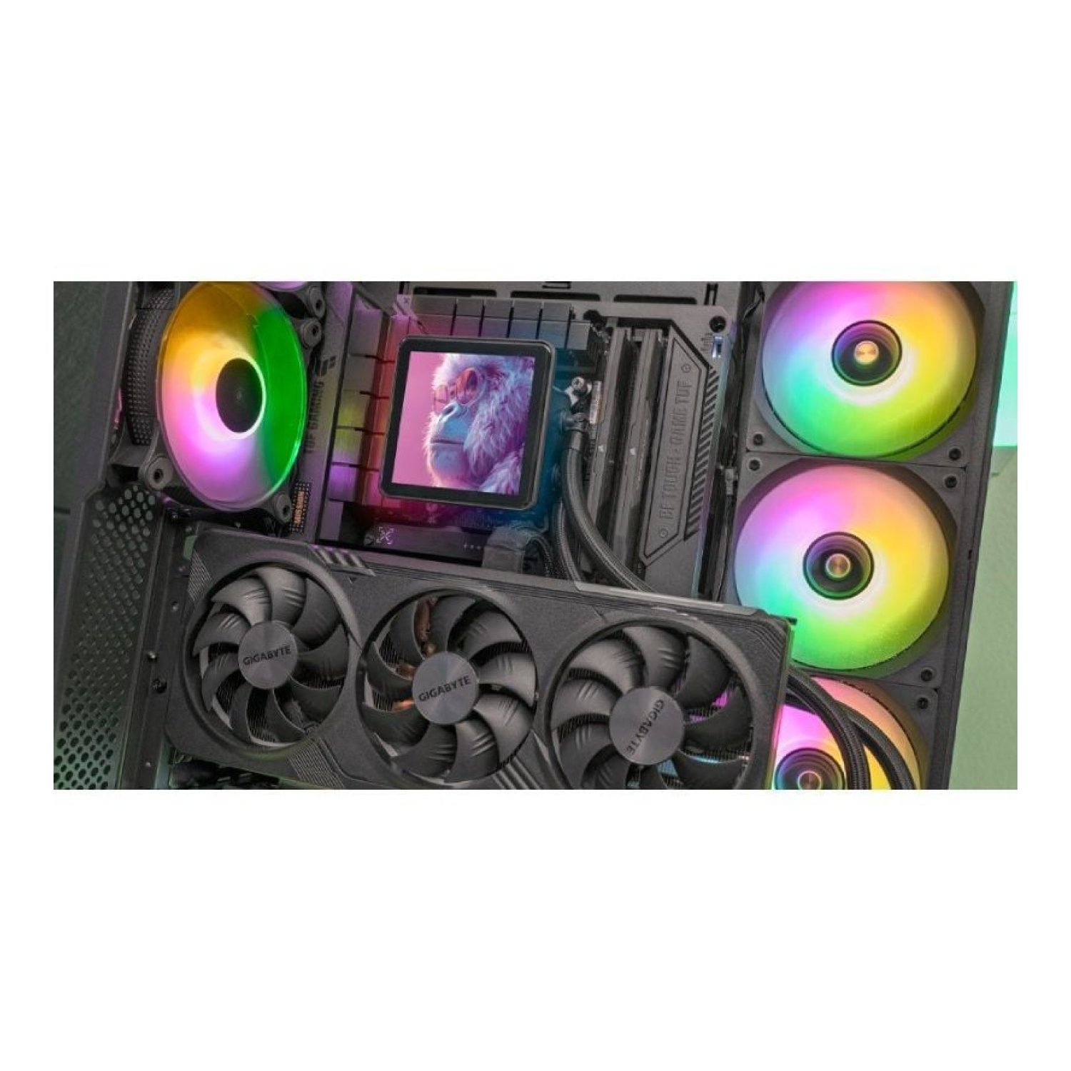 Mars Gaming ML Vision Pro 360 · Refrigeración Líquida AIO · 3 Ventiladores 120mm · Negro