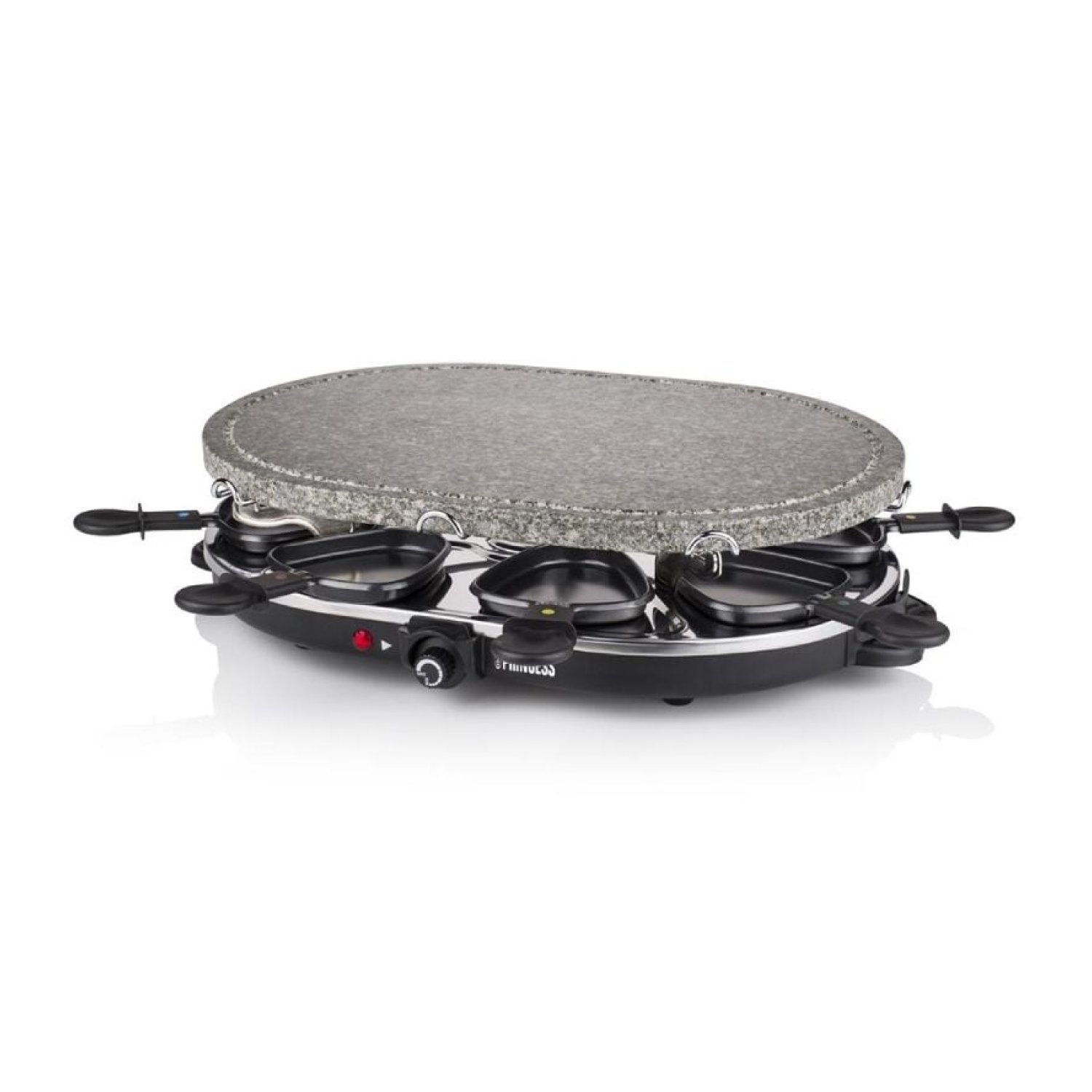 Princess Stone 8 Oval & Raclette · 1200W · 430x300mm