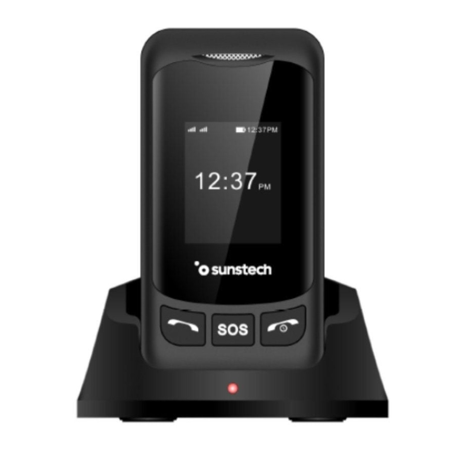 Sunstech CELT26 · Móvil para Mayores · Teclas Grandes · Negro