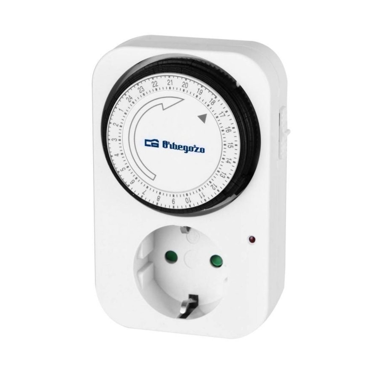 Orbegozo PG 02 · Programador de Enchufe · 3500W Máx