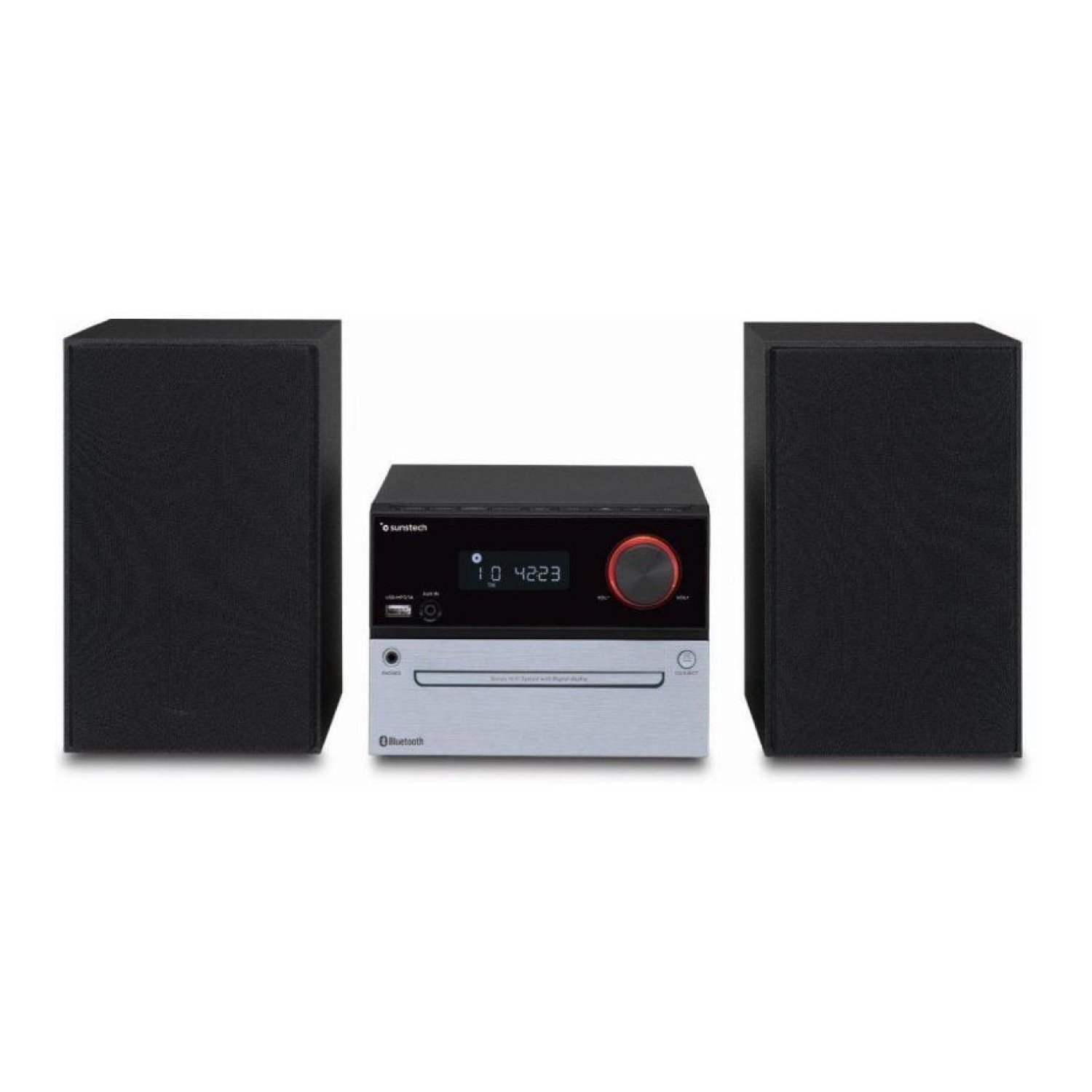 Sunstech MIC200BT · Microcadena con Bluetooth · 30W