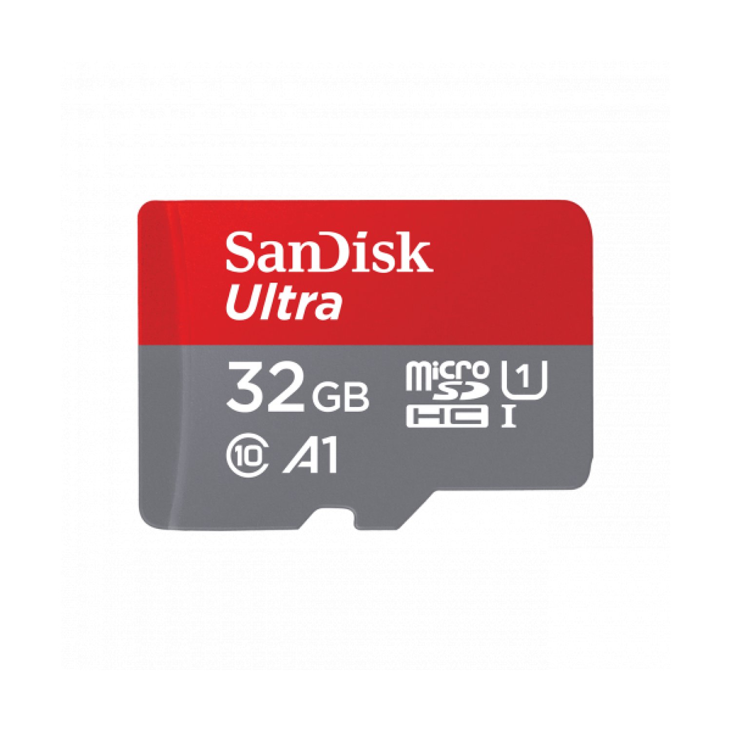 SanDisk Ultra · microSD HC 32GB · Clase 10 · 100MB/s · Con Adaptador