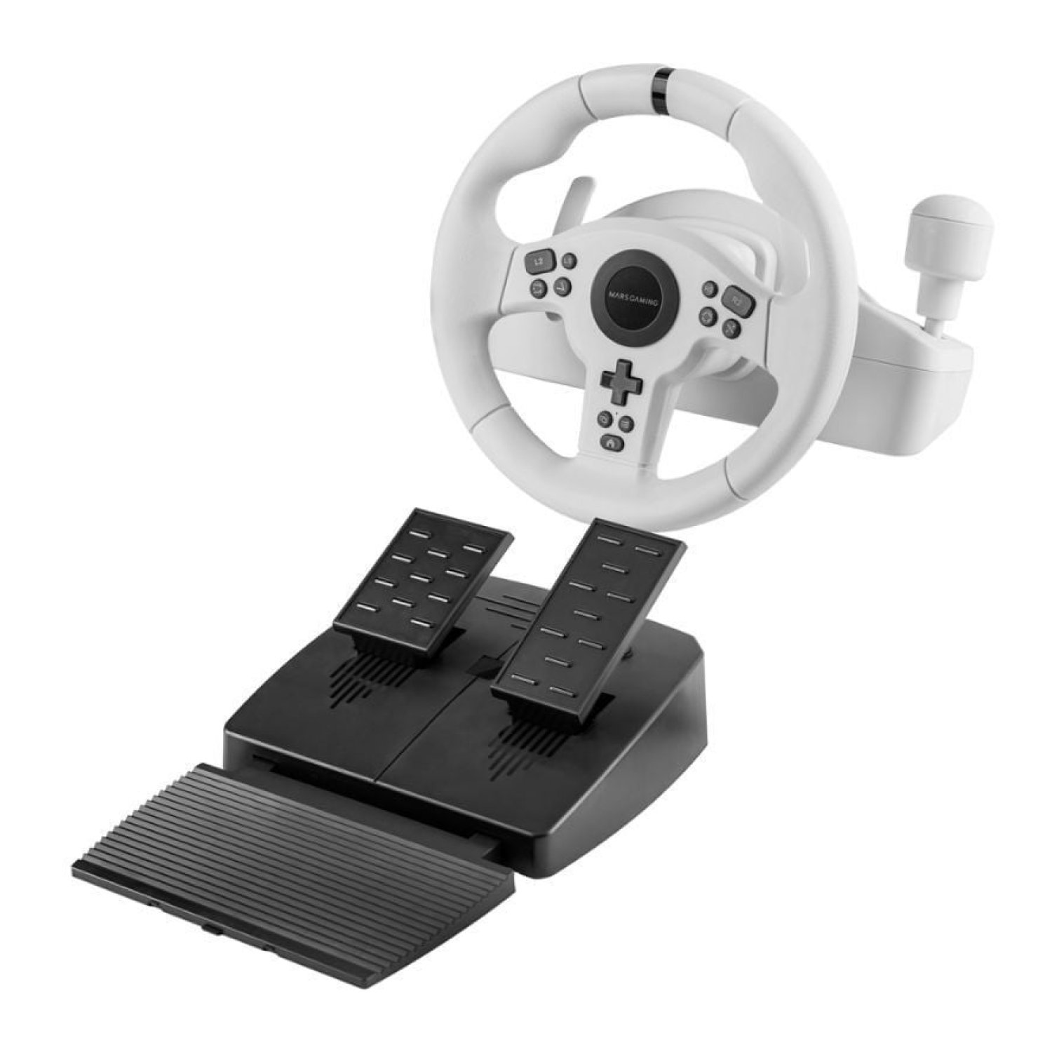 Volante con Pedales y Cambio de Marchas Manual Mars Gaming MWH-RSXONE