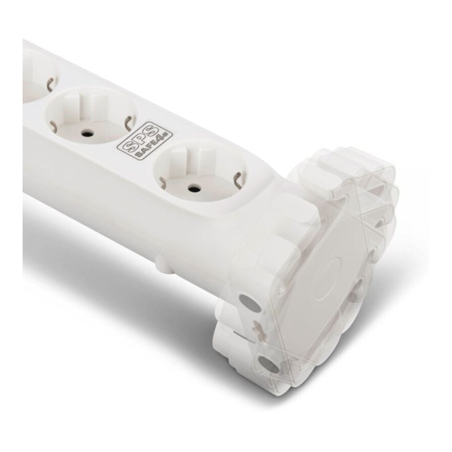 Salicru Safe 4S · 4 Tomas · Cable 1,4m · Blanca · Con Interruptor
