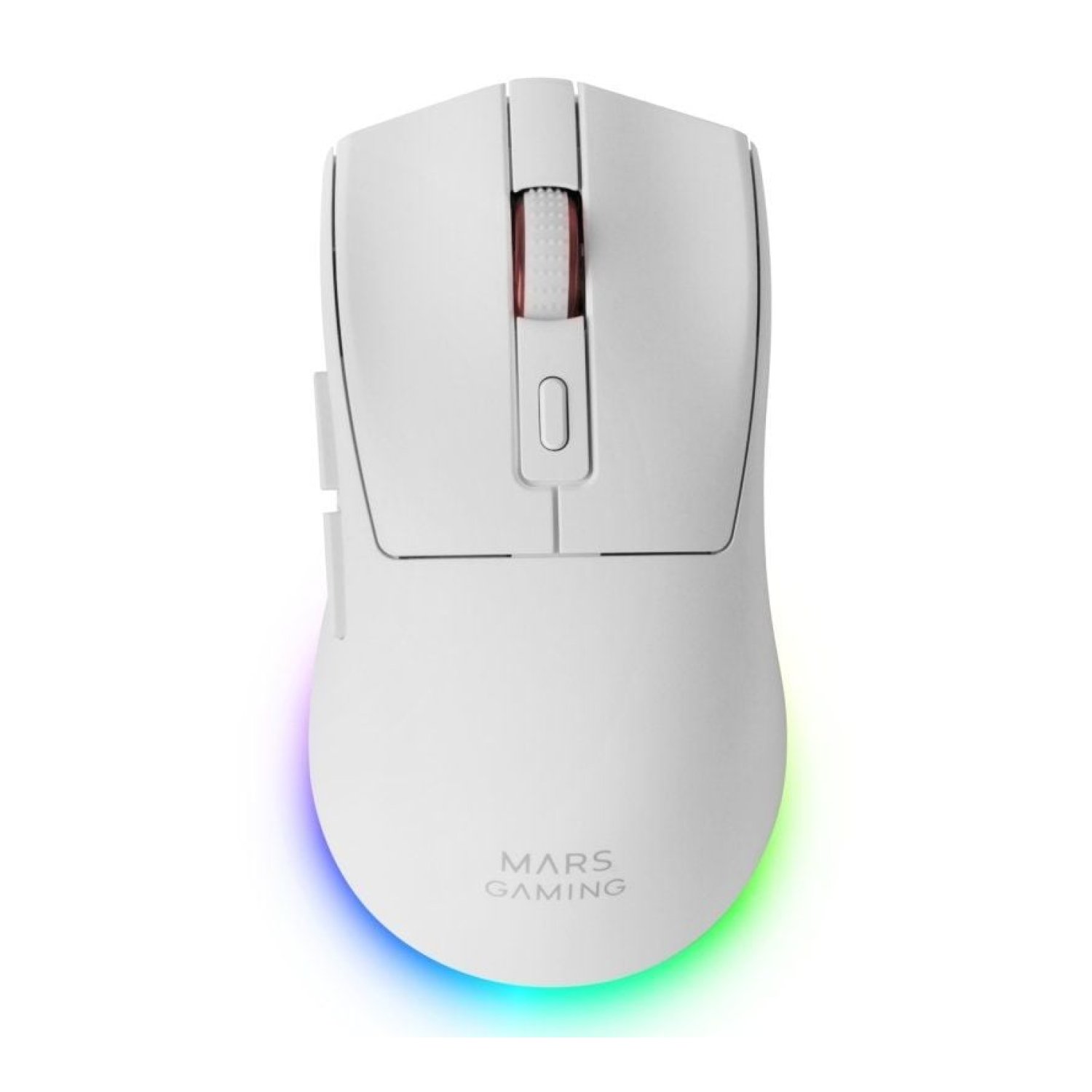 Mars Gaming MM-T3 · Ratón Gaming Inalámbrico · 14400 DPI · Batería Recargable · Blanco