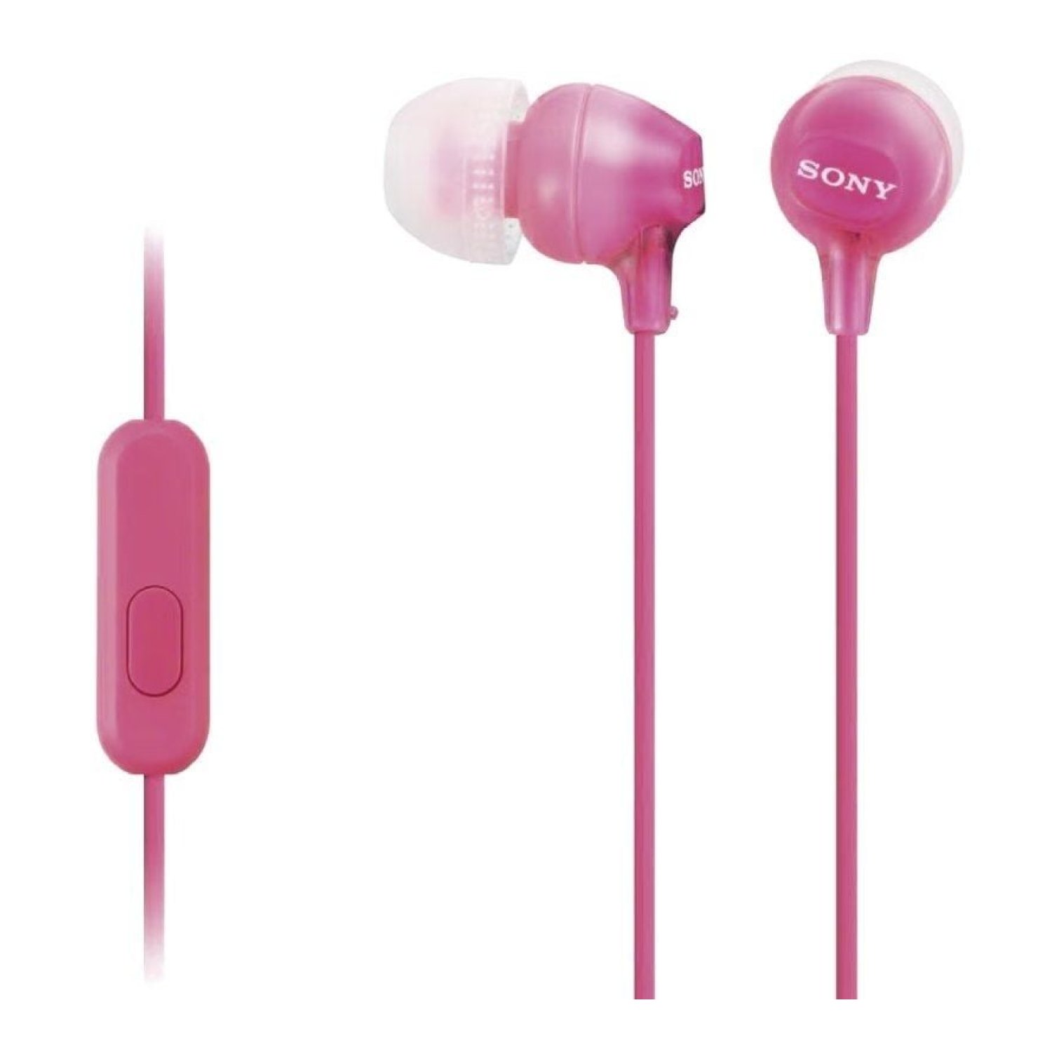 Sony MDR-EX15AP · Auriculares Intrauditivos · Micrófono integrado · Jack 3,5mm · Rosa