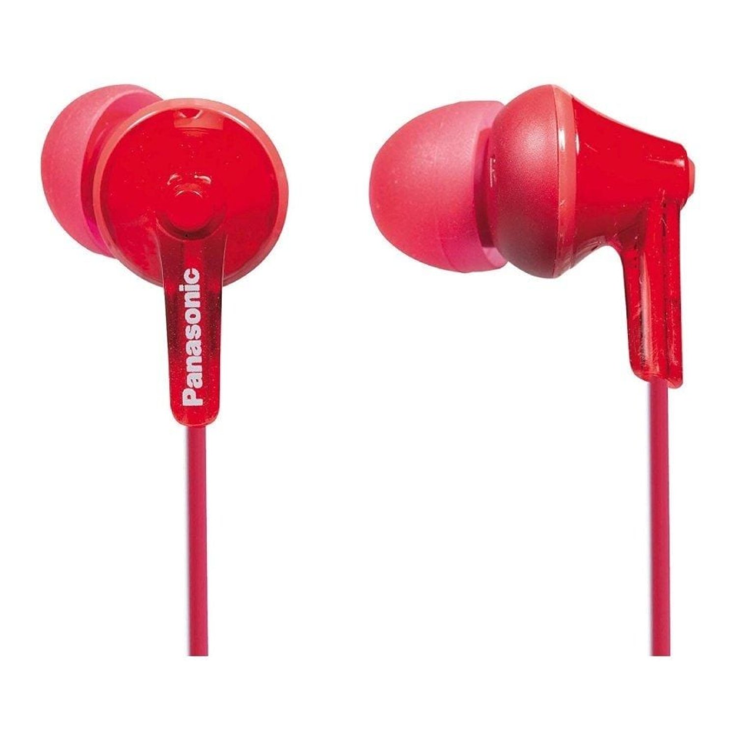 Panasonic RP-HJE125 · Auriculares Intrauditivos · Jack 3.5mm · Rojos